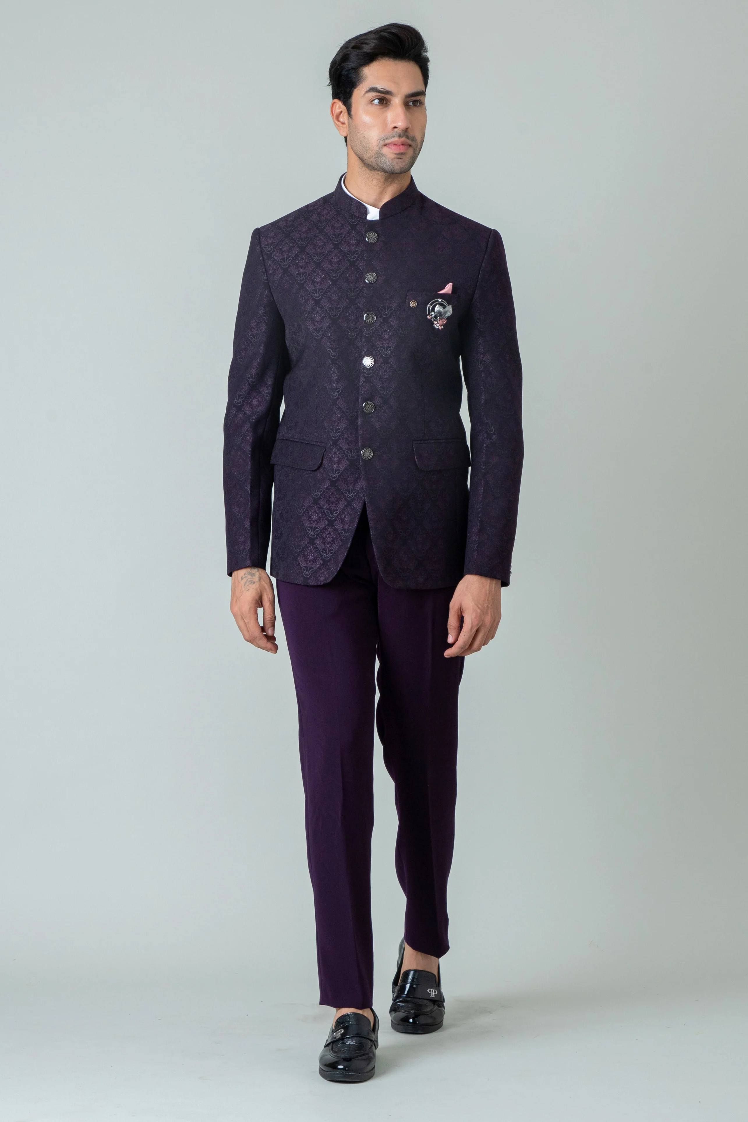 MLS PRINTED JODHPURI SUIT