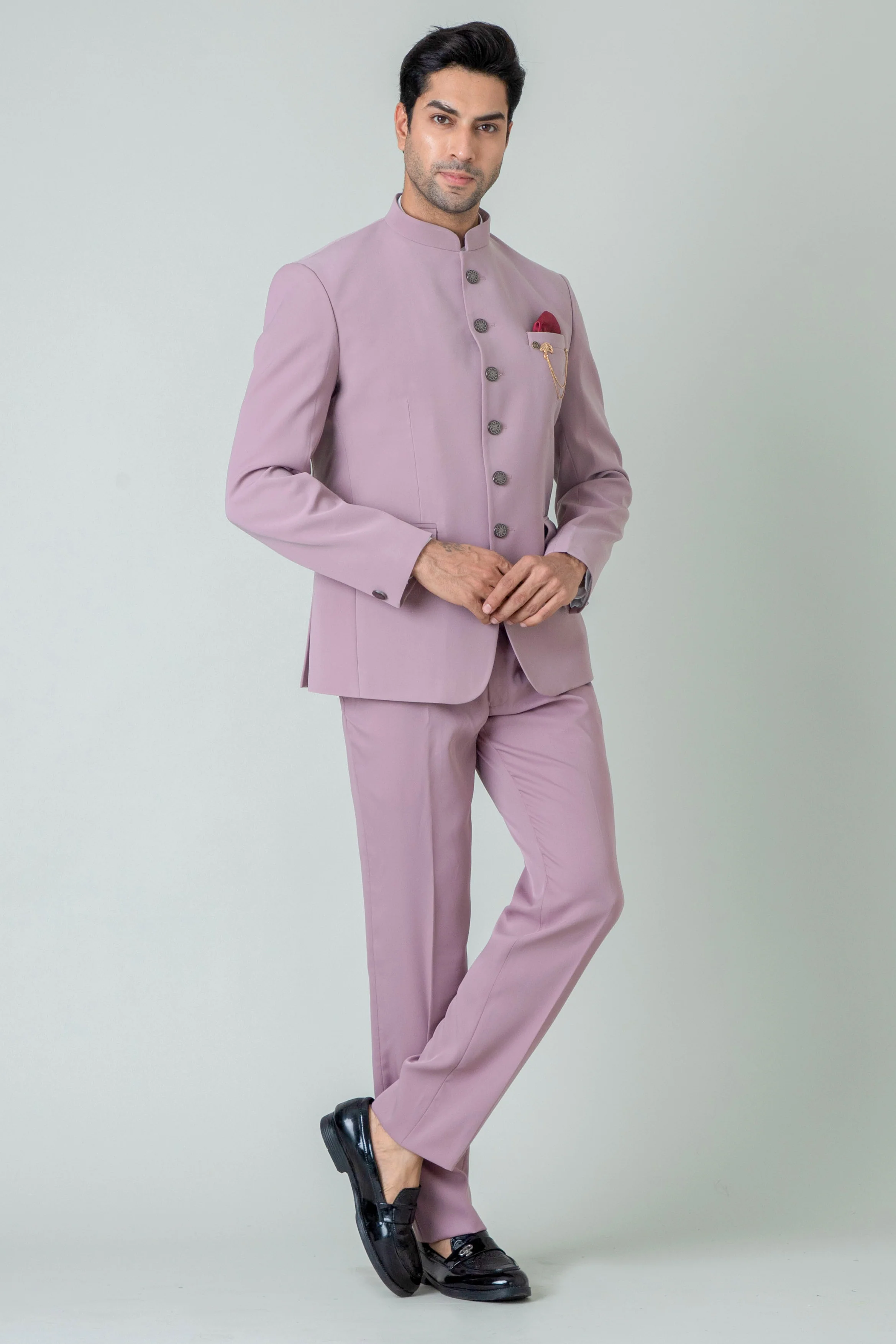 MLS PLAIN JODHPURI SUIT