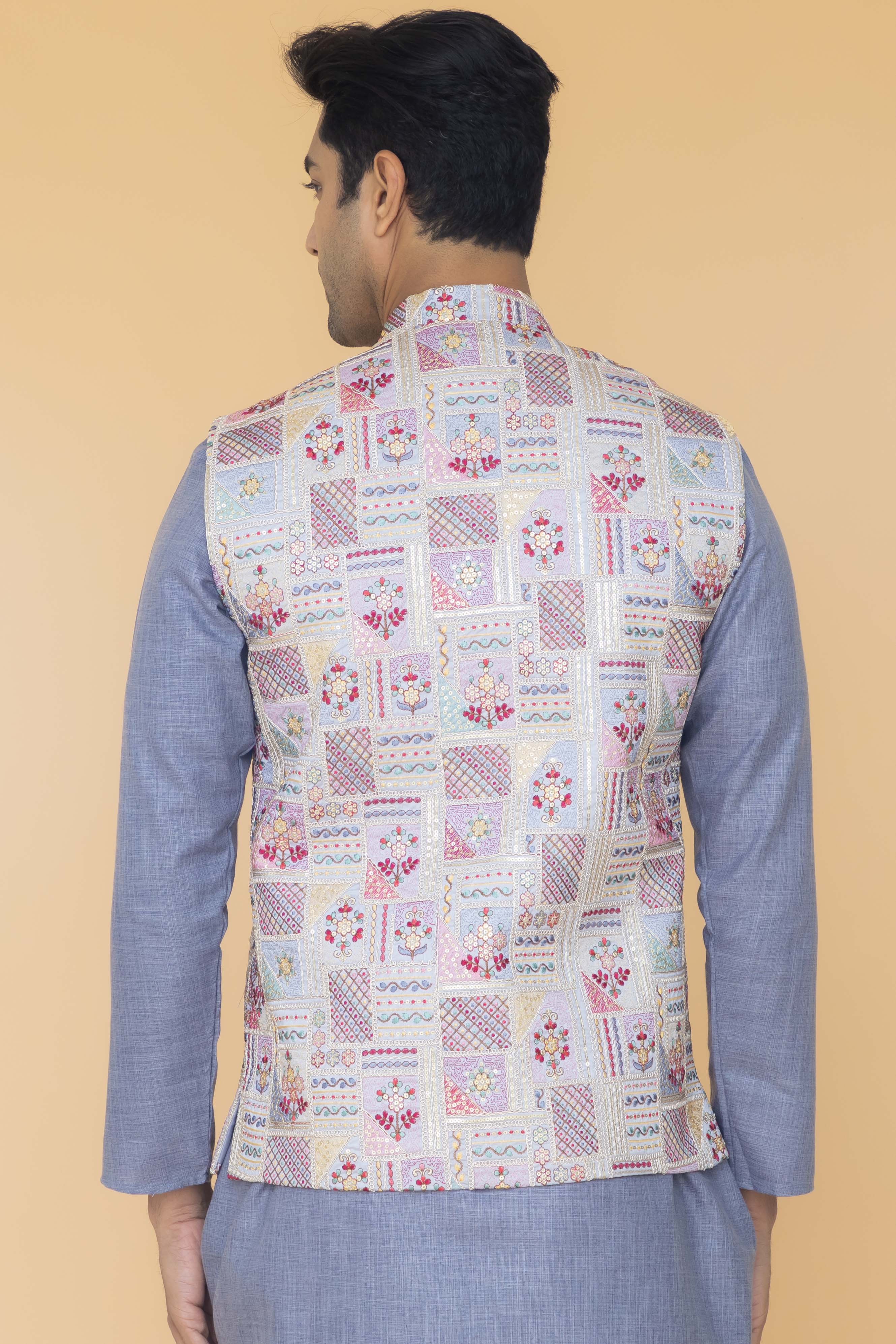 MLS EMBROIDERED JAWAHAR JACKET