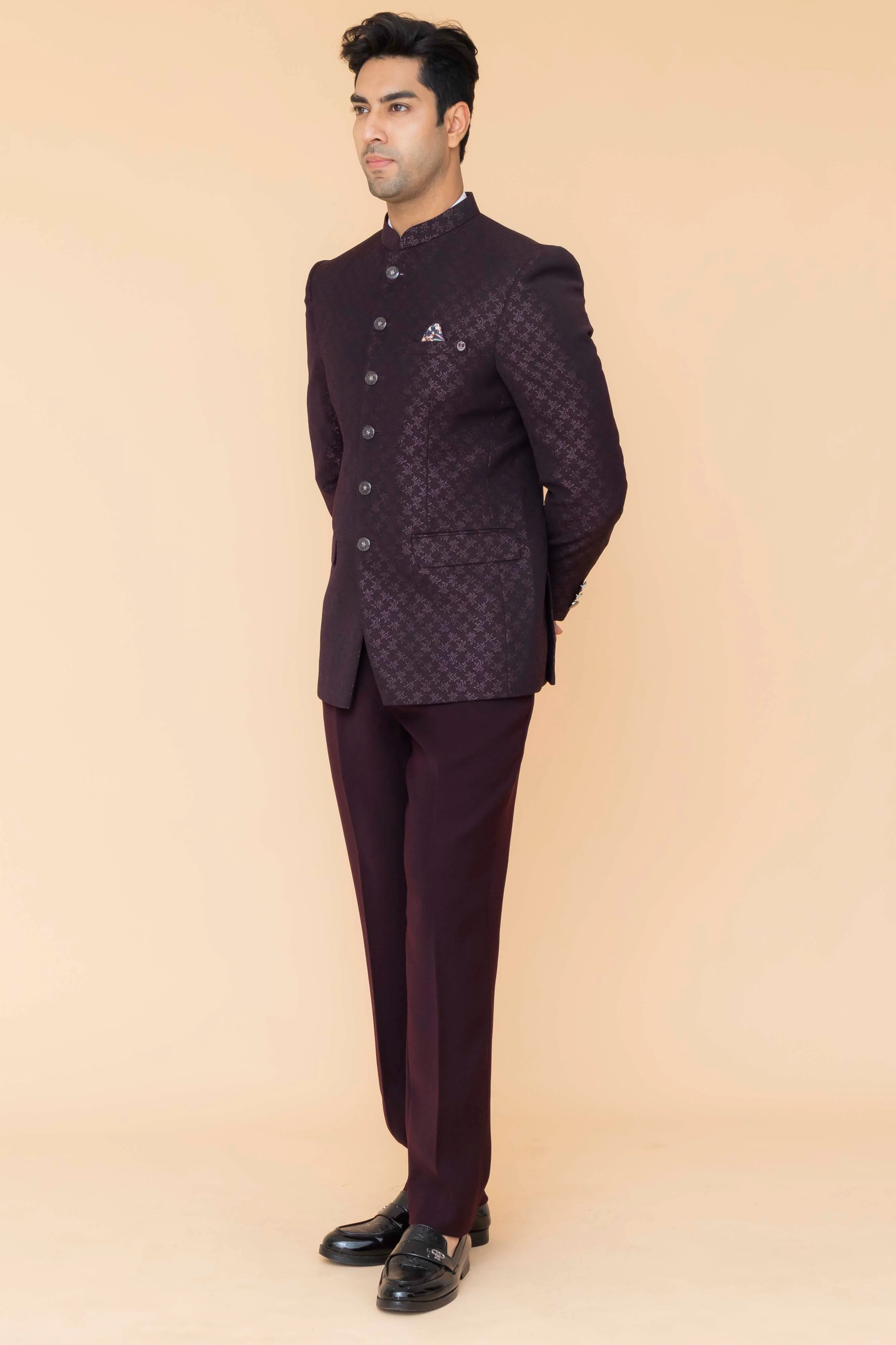 MLS PRINTED JODHPURI SUIT