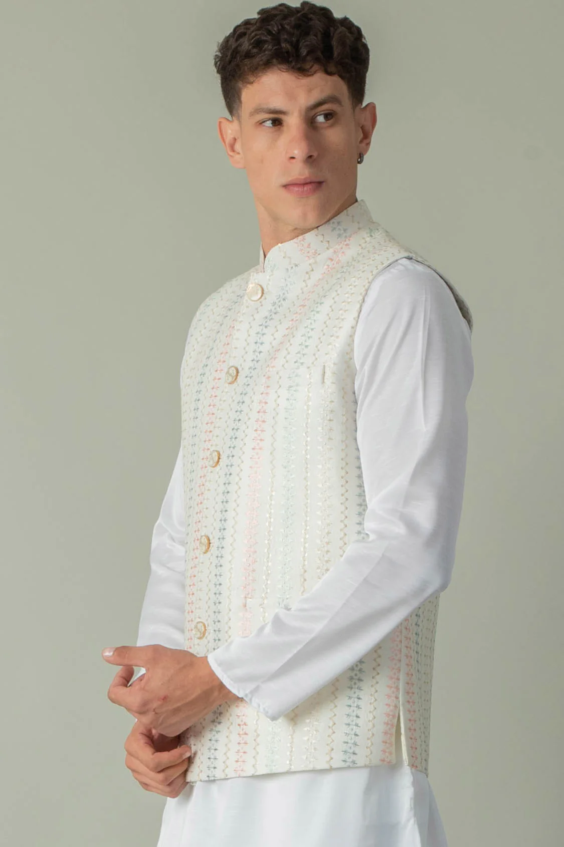 MLS EMBROIDERED JAWAHAR JACKET