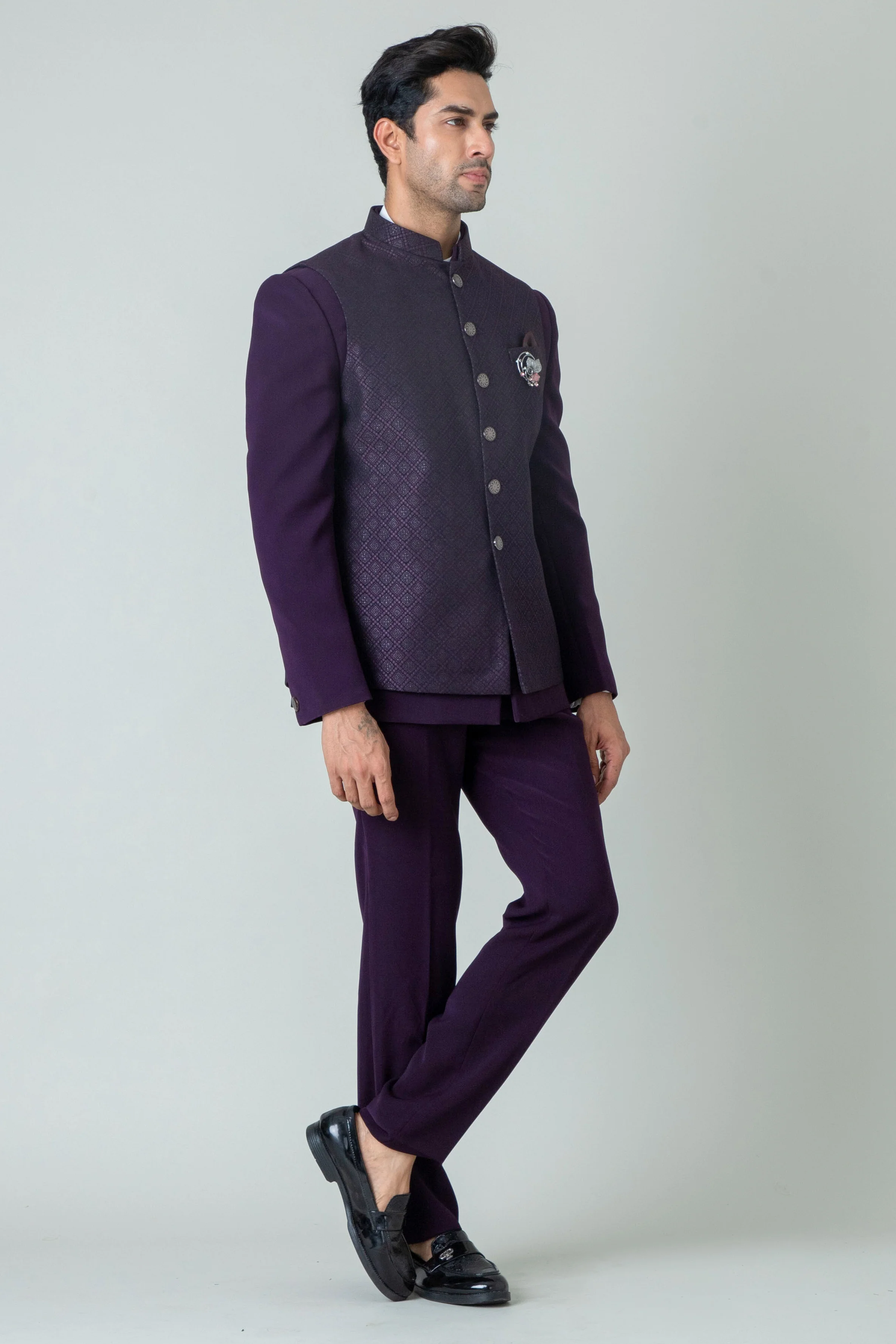 MLS  JODHPURI SUIT 3PCS