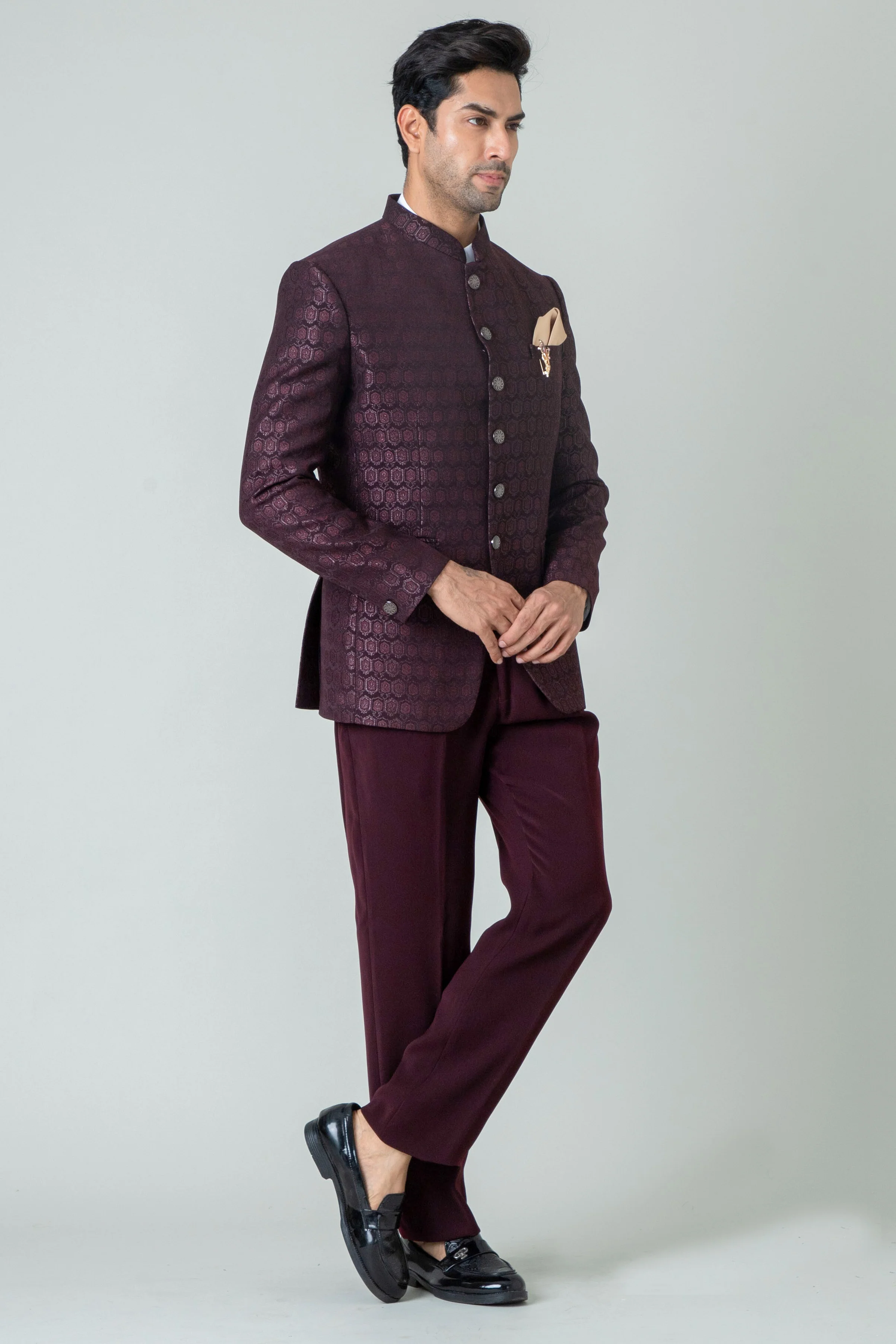 MLS PRINTED JODHPURI SUIT