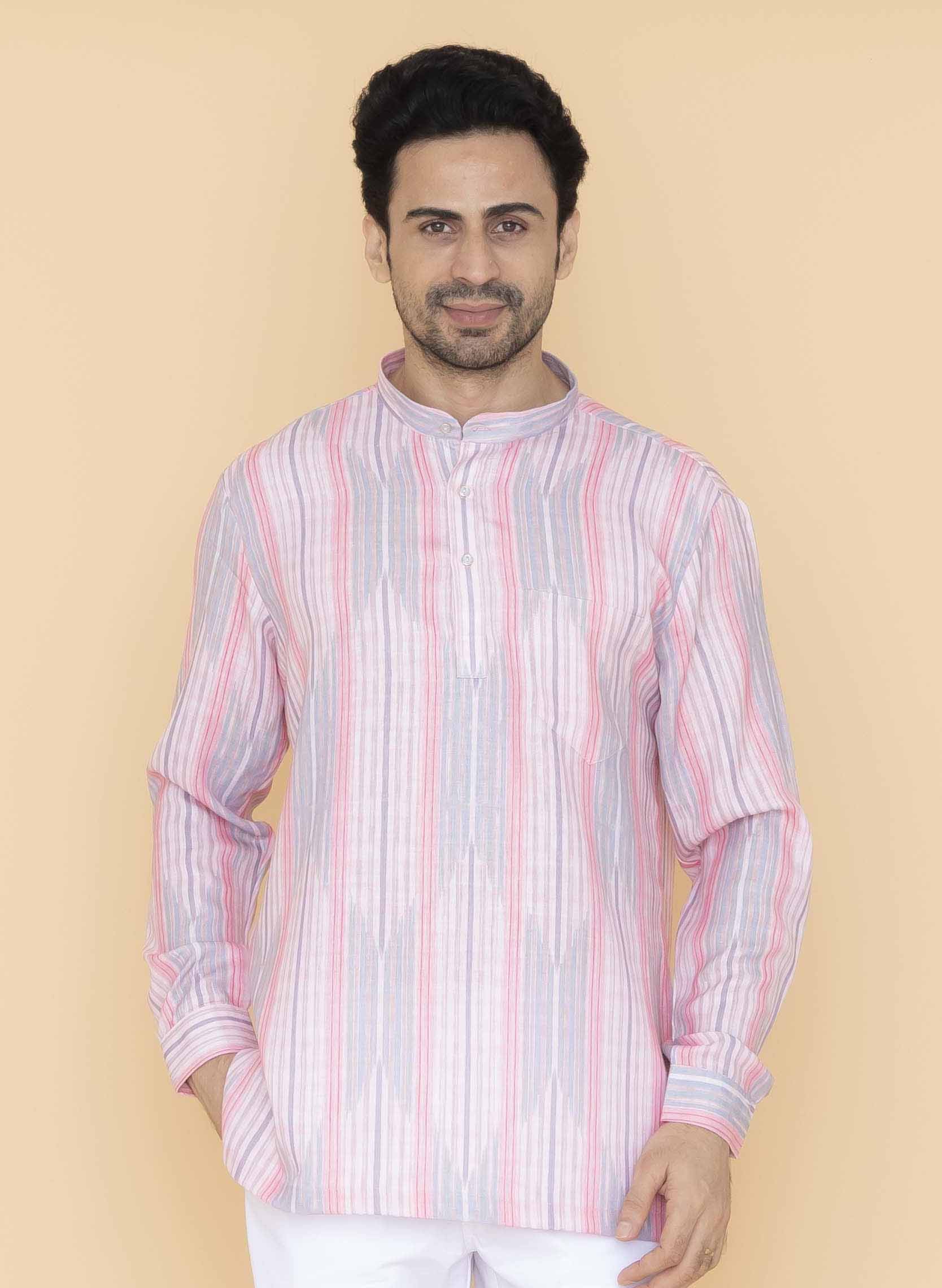 MLS SHORT KURTA FULL SLEEVES