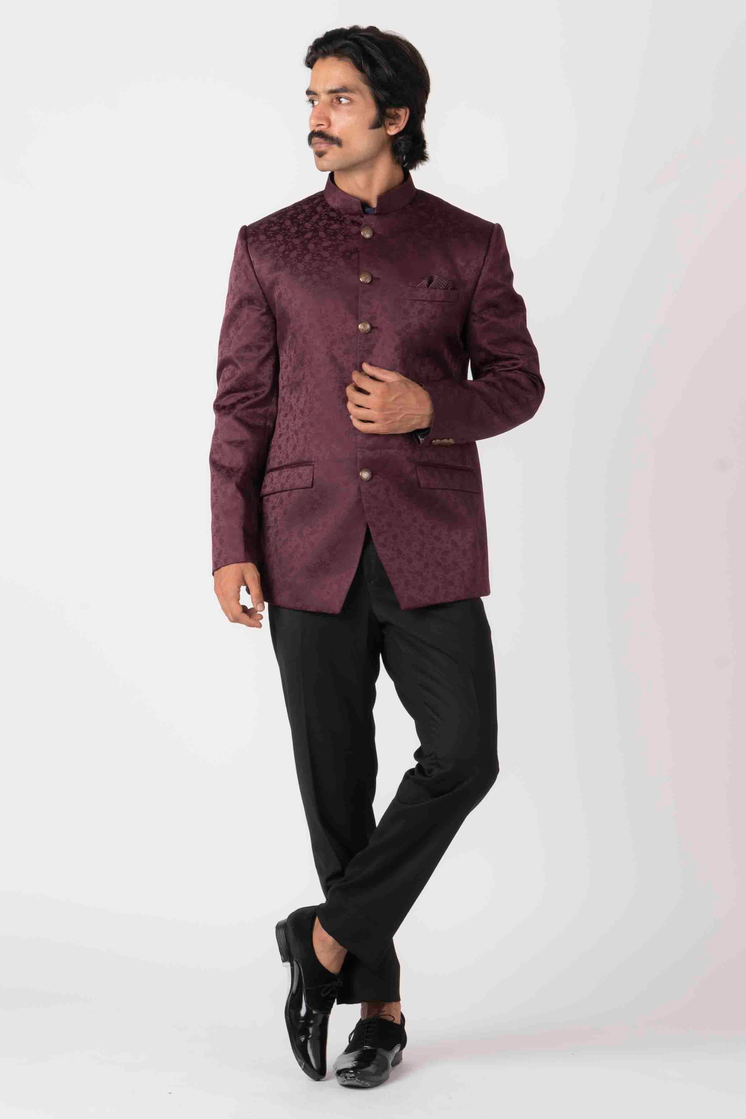 MLS PRINTED JODHPURI SUIT