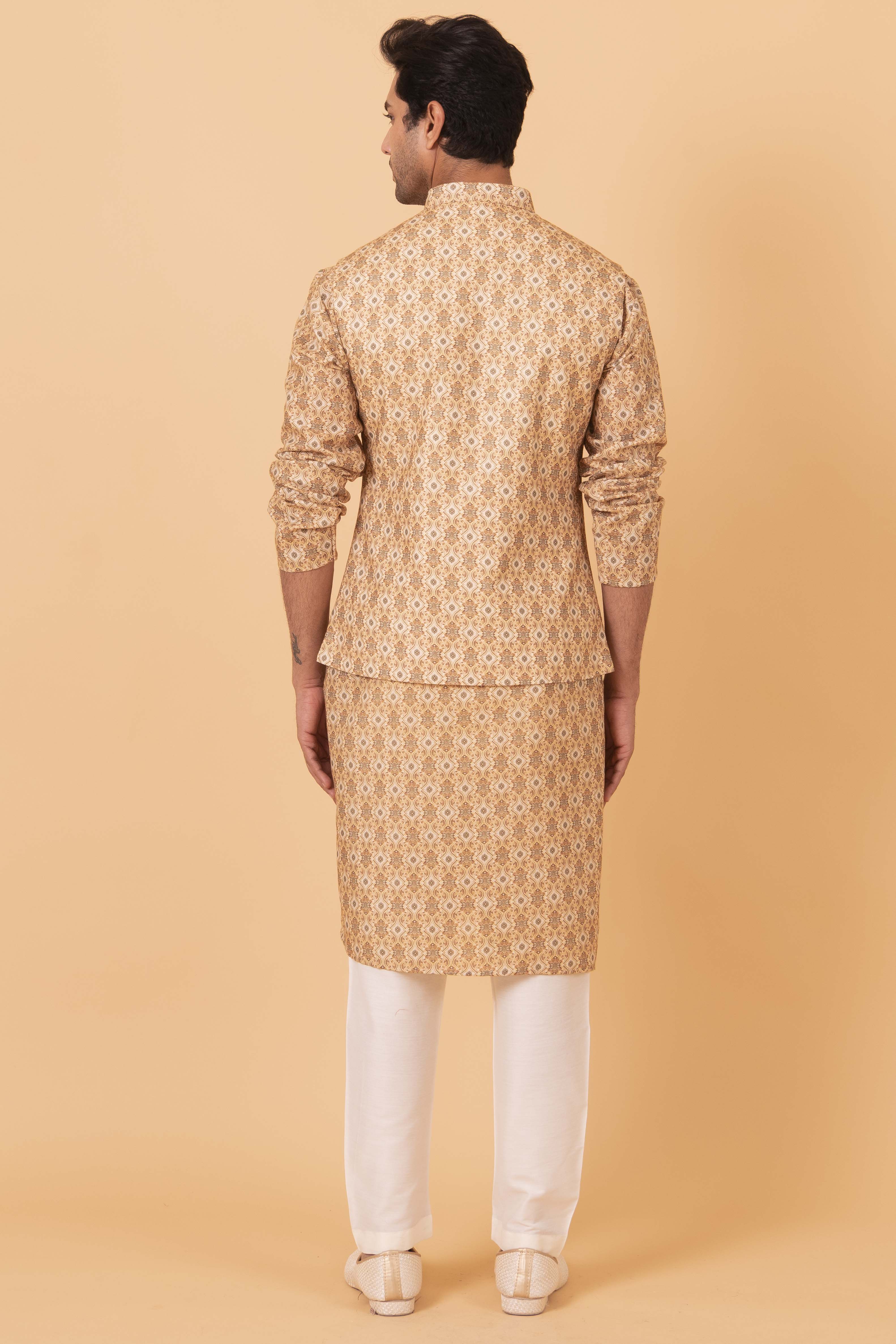 MLS KURTA JAWAHAR SET