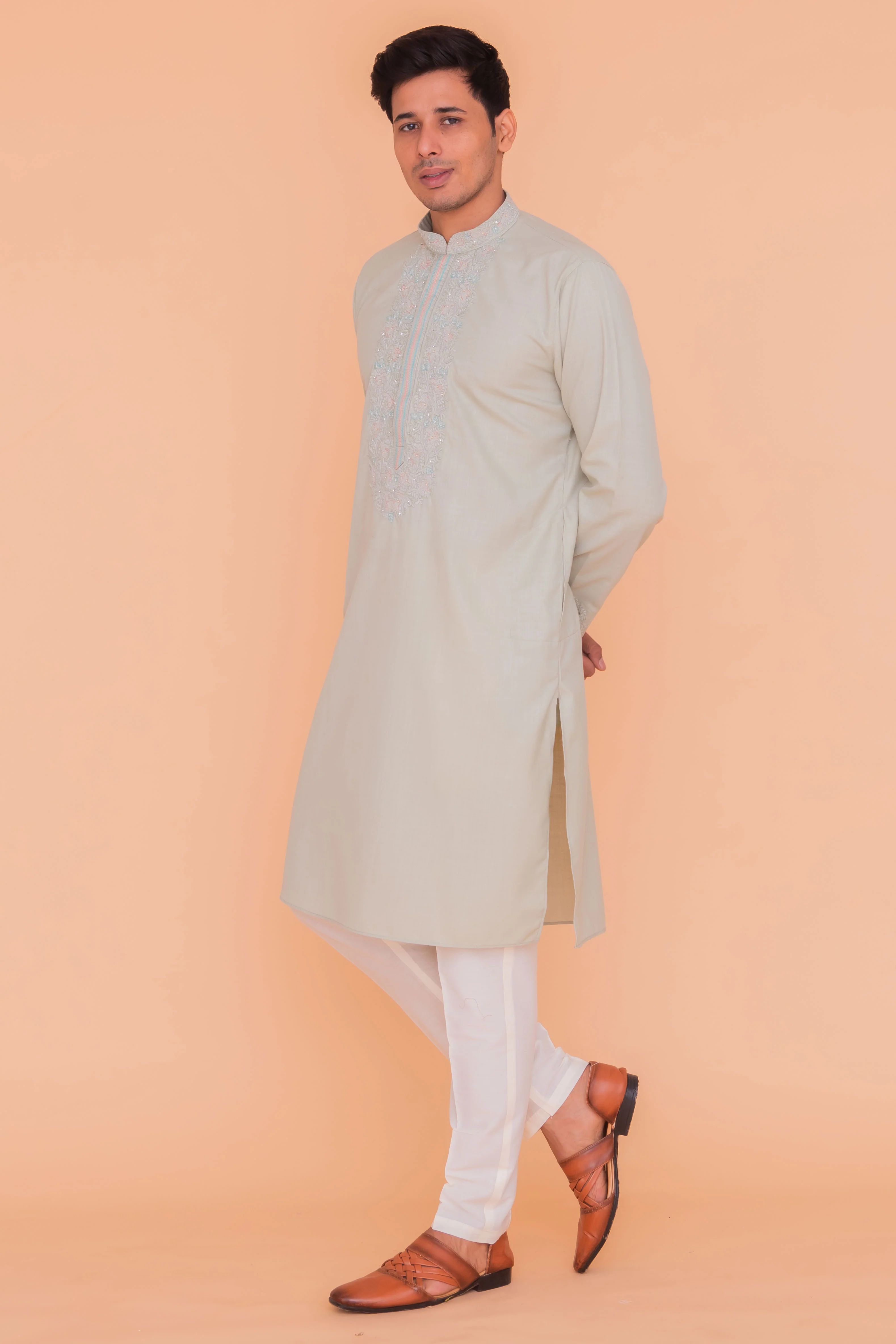 MLS COTTON KURTA PAJAMA