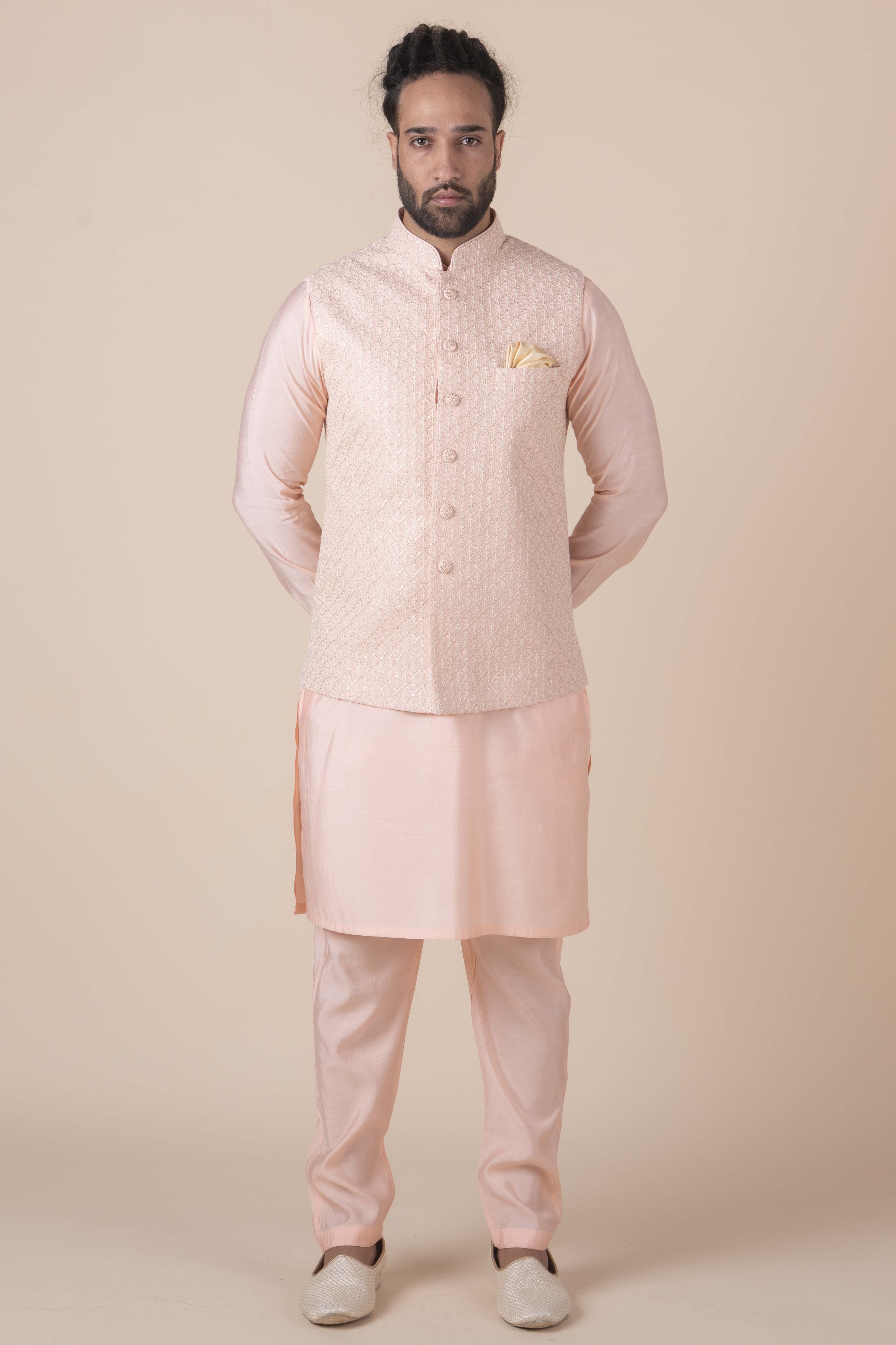 MLS KURTA JAWAHAR SET