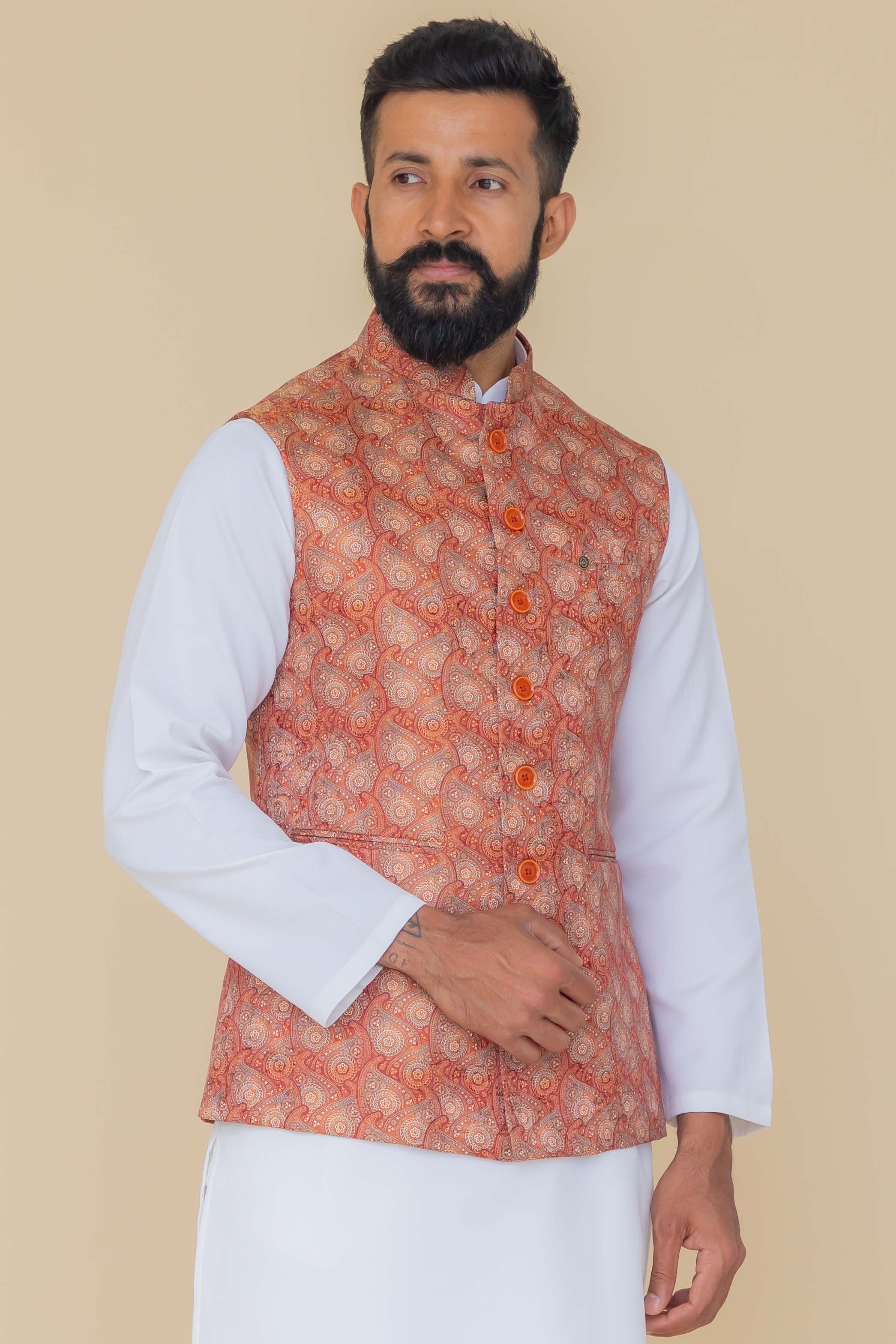 MLS PRINTED JAWAHAR JACKET