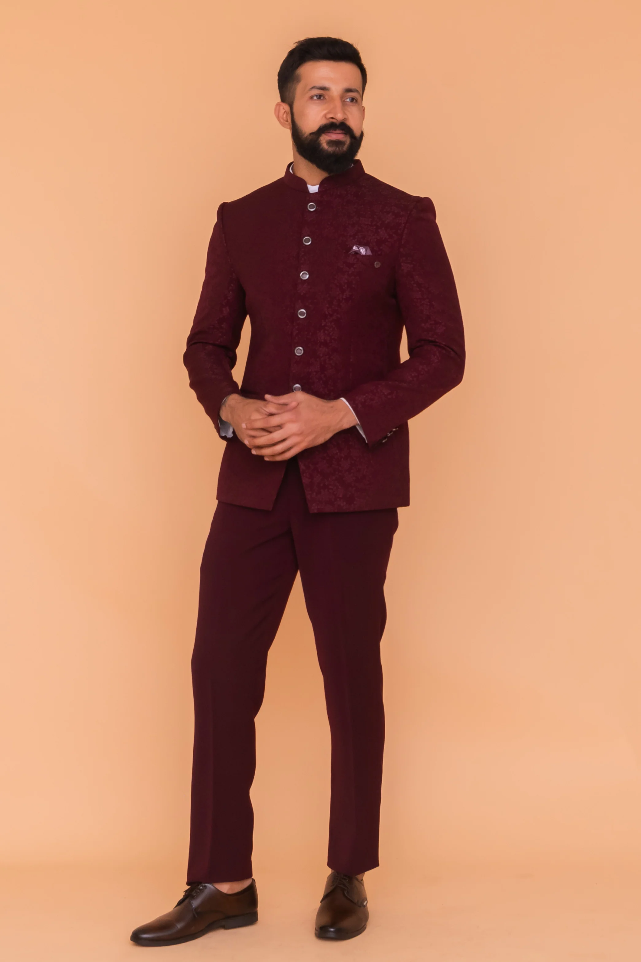 MLS PRINTED JODHPURI SUIT