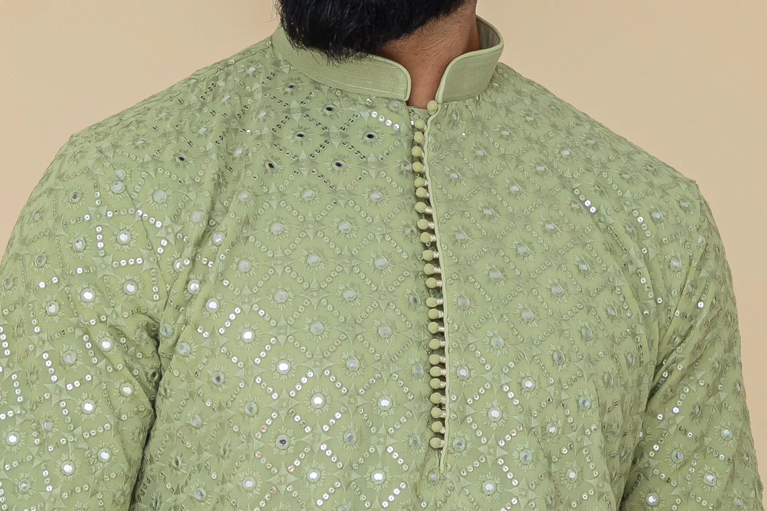 MLS CHIKANKARI KURTA PAJAMA
