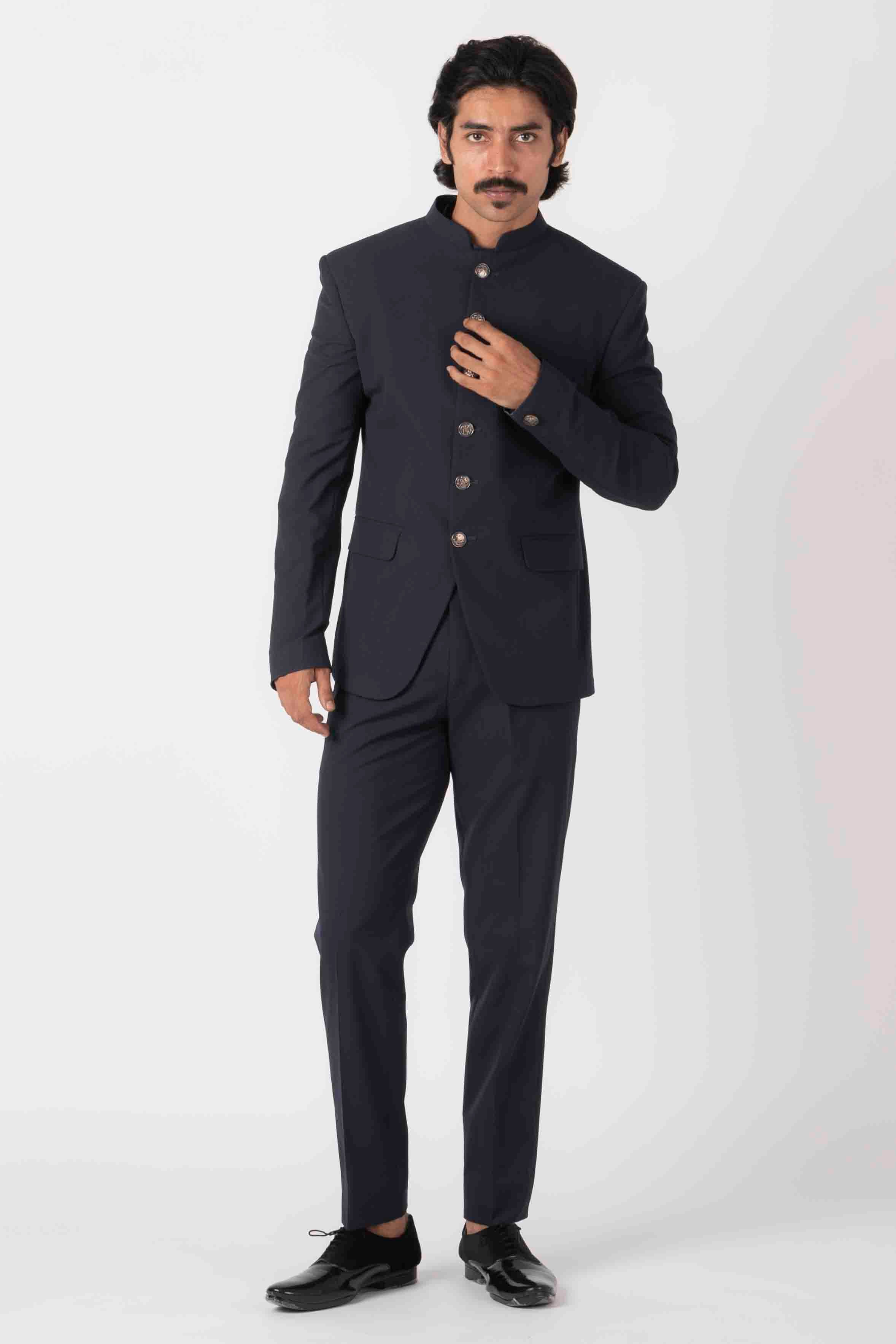 MLS PLAIN JODHPURI SUIT