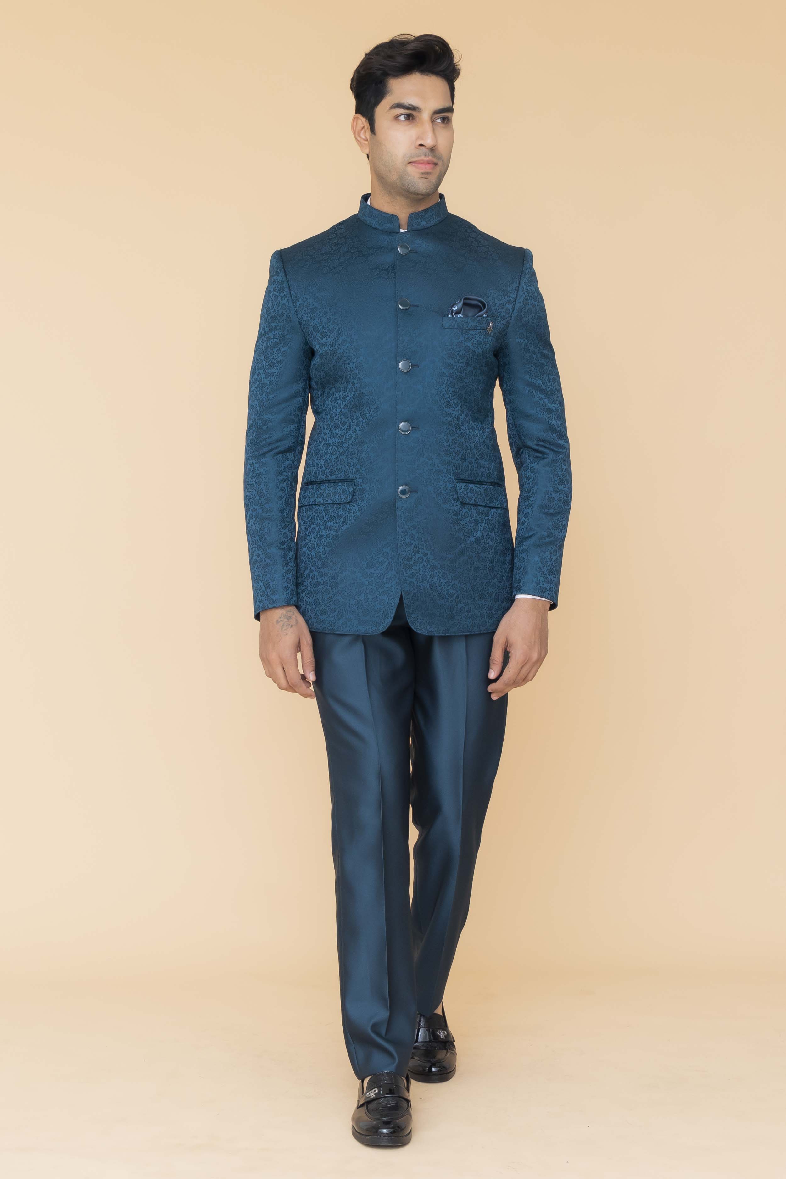 MLS PRINTED JODHPURI SUIT