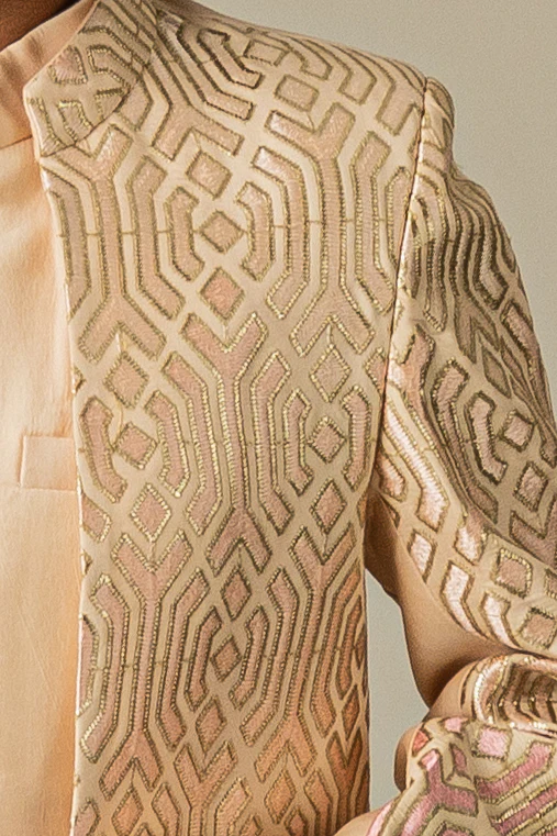 MLS KIDS INDO WESTERN 3PCS