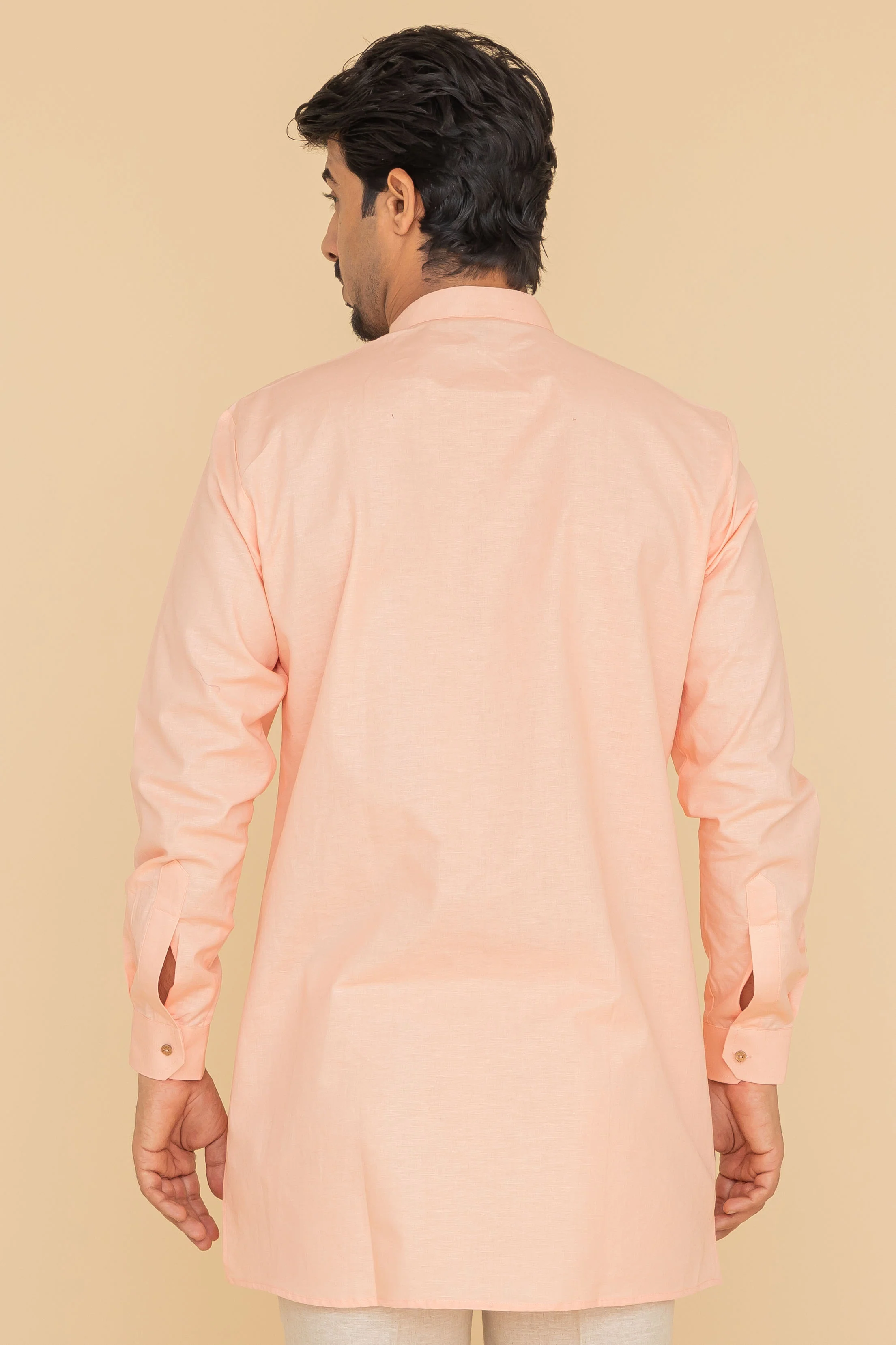 MLS COTTON KURTA ( MID LENGTH)