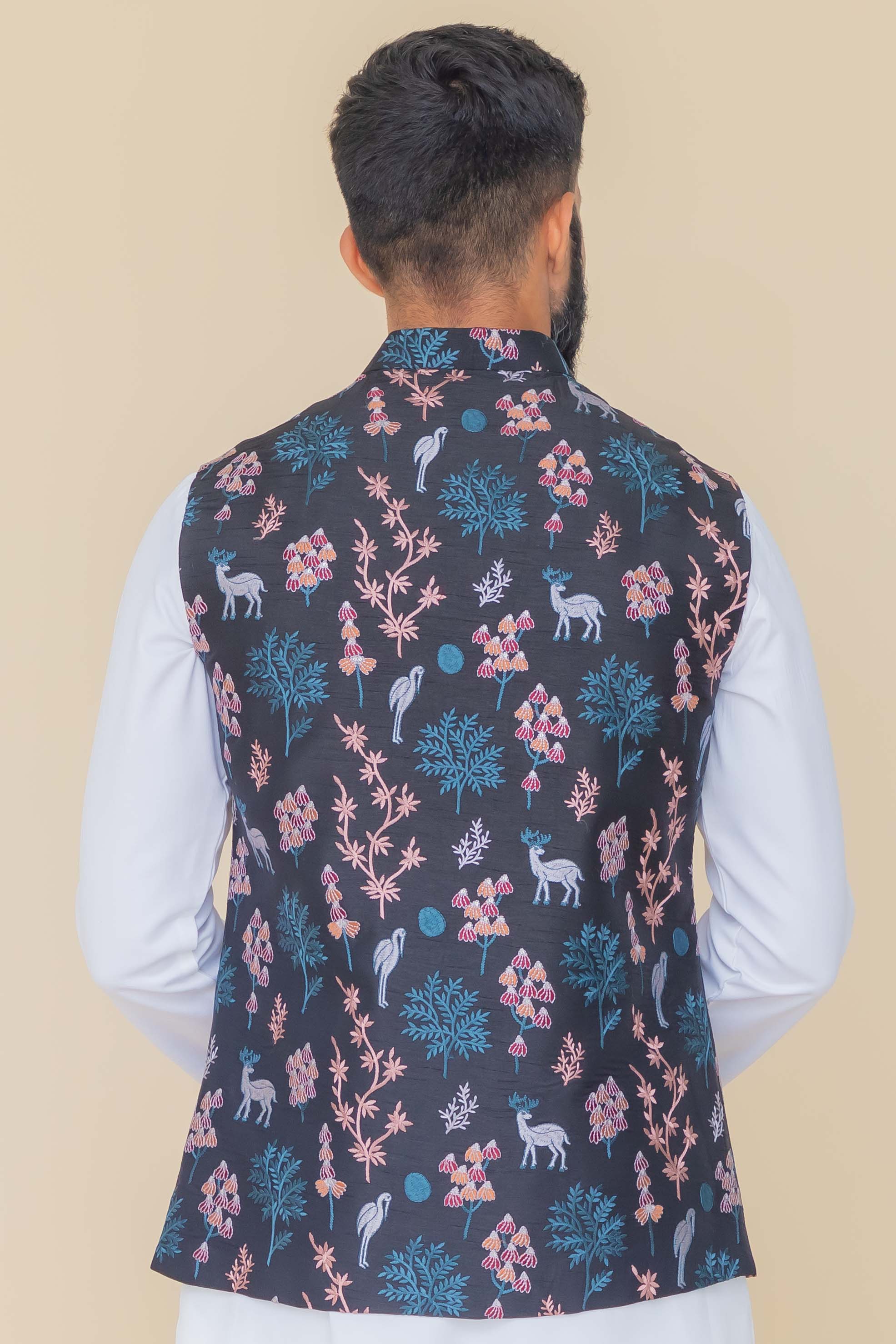MLS EMBROIDERED JAWAHAR JACKET