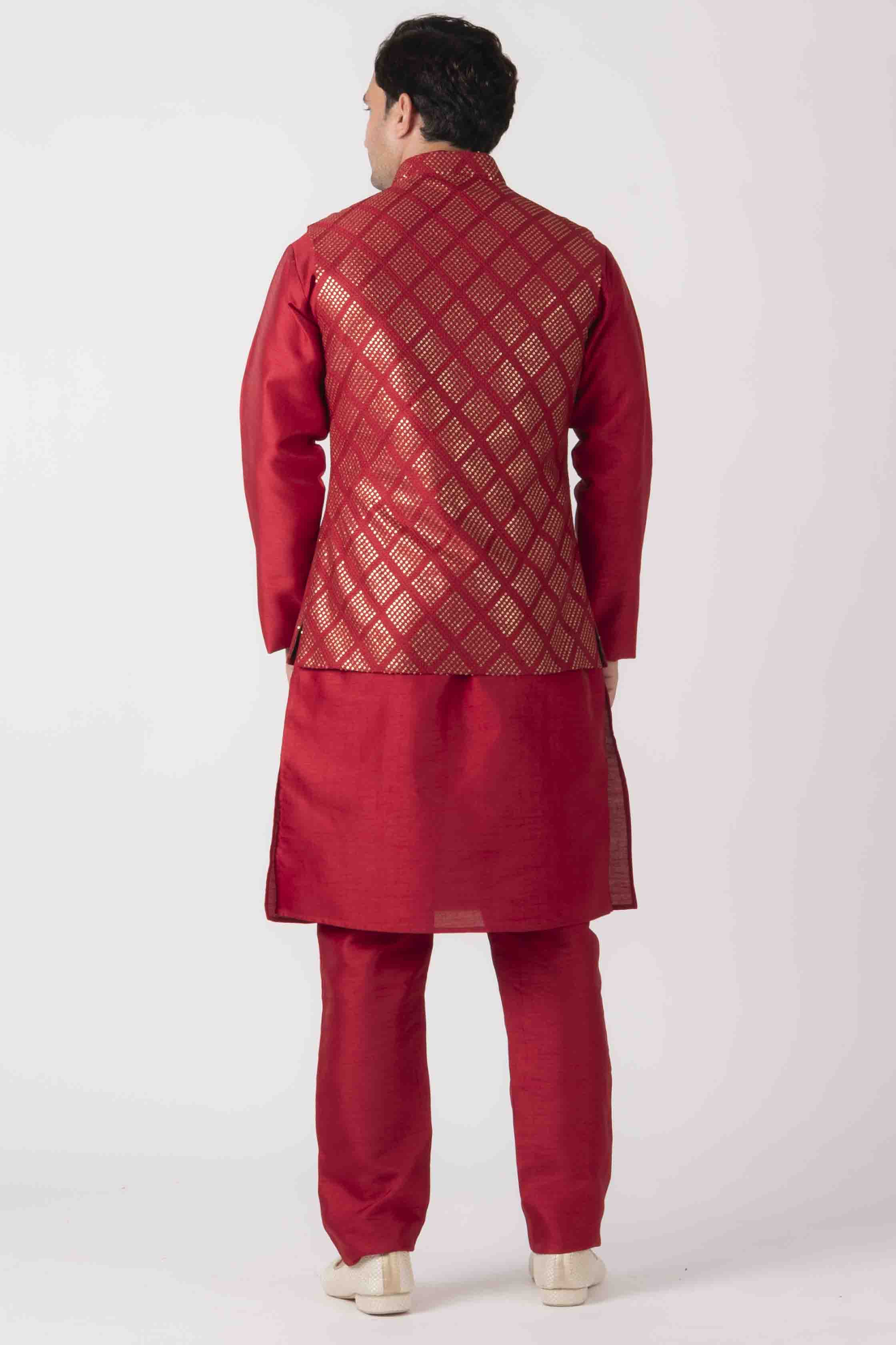 MLS KURTA JAWAHAR SET
