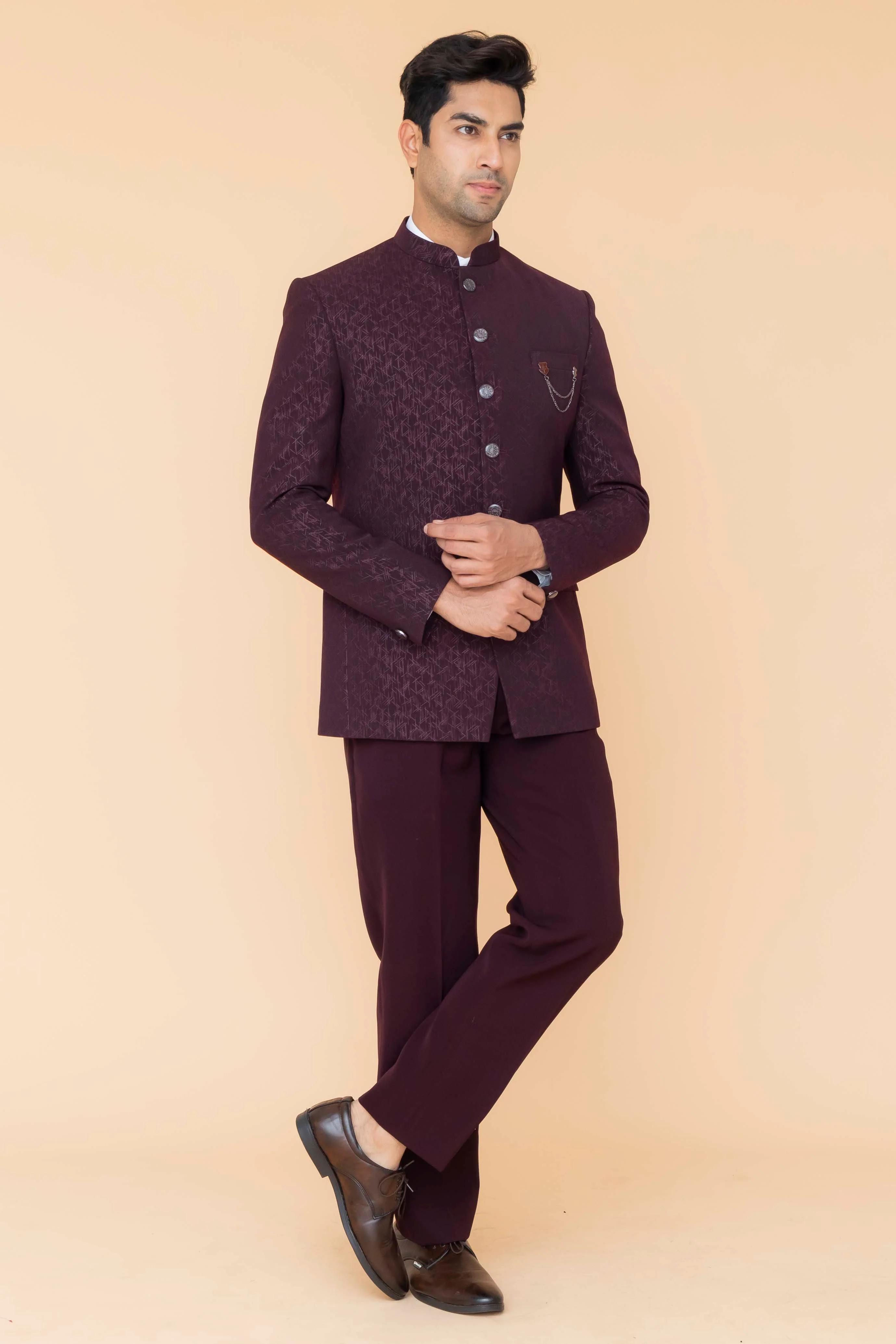 MLS PRINTED JODHPURI SUIT