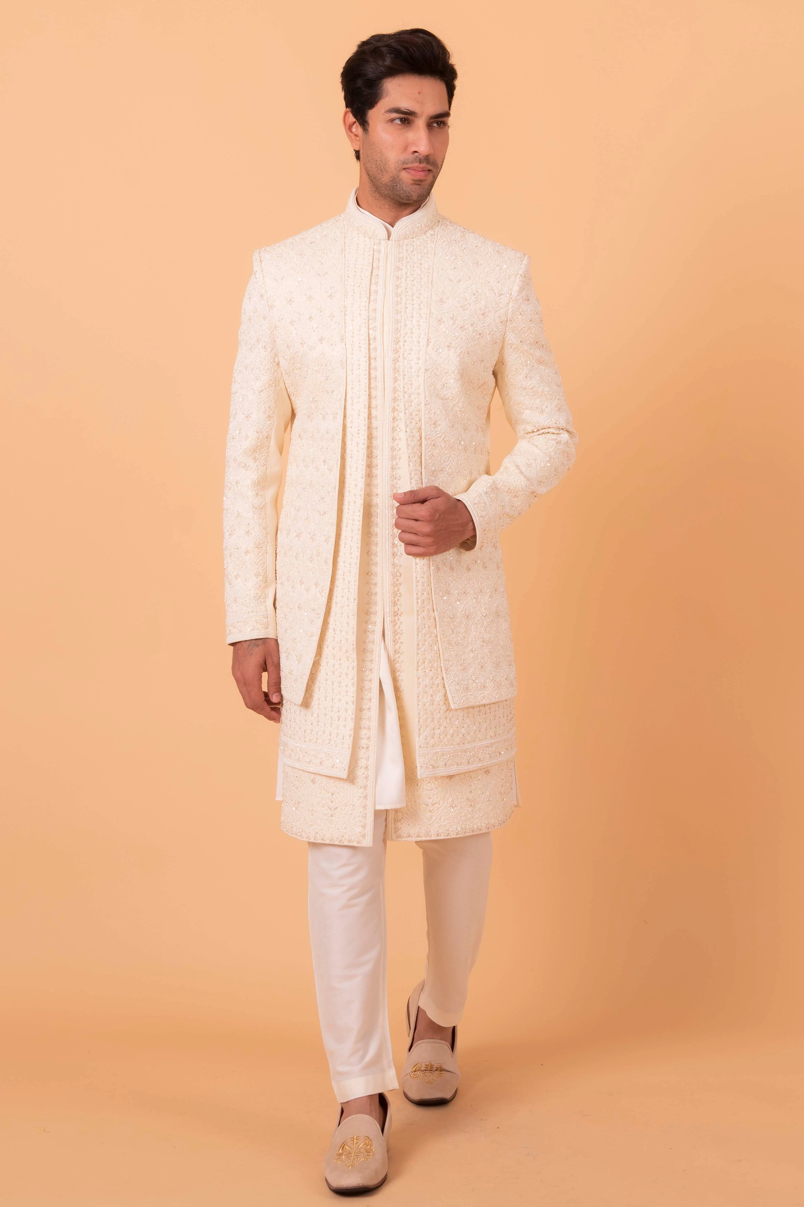 MLS SHERWANI 3PCS