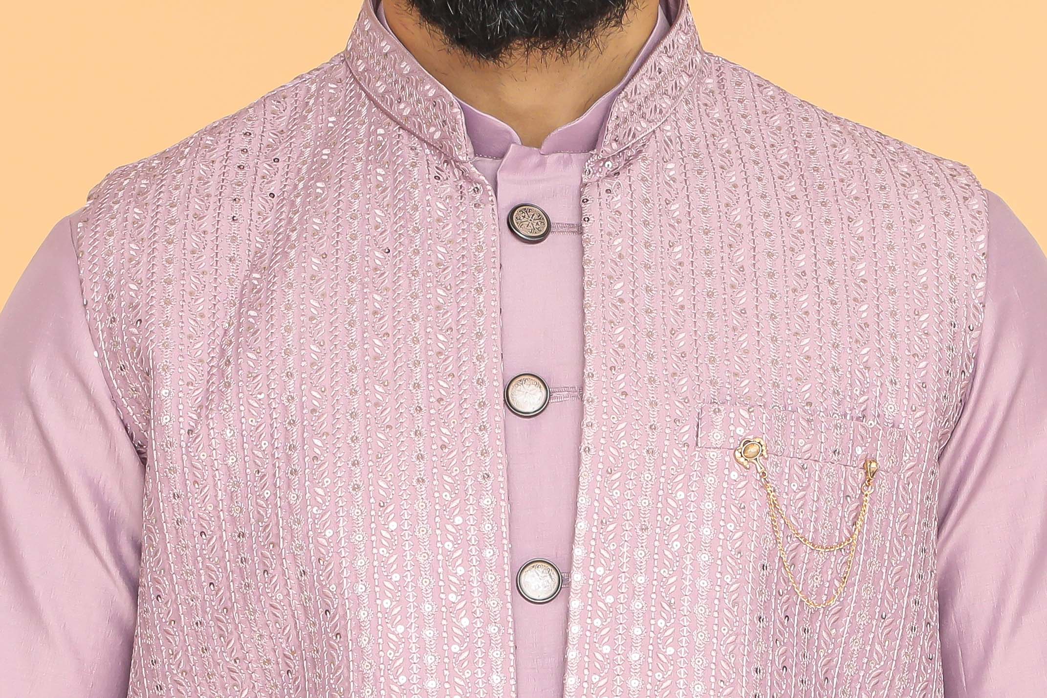 MLS KURTA JAWAHAR SET