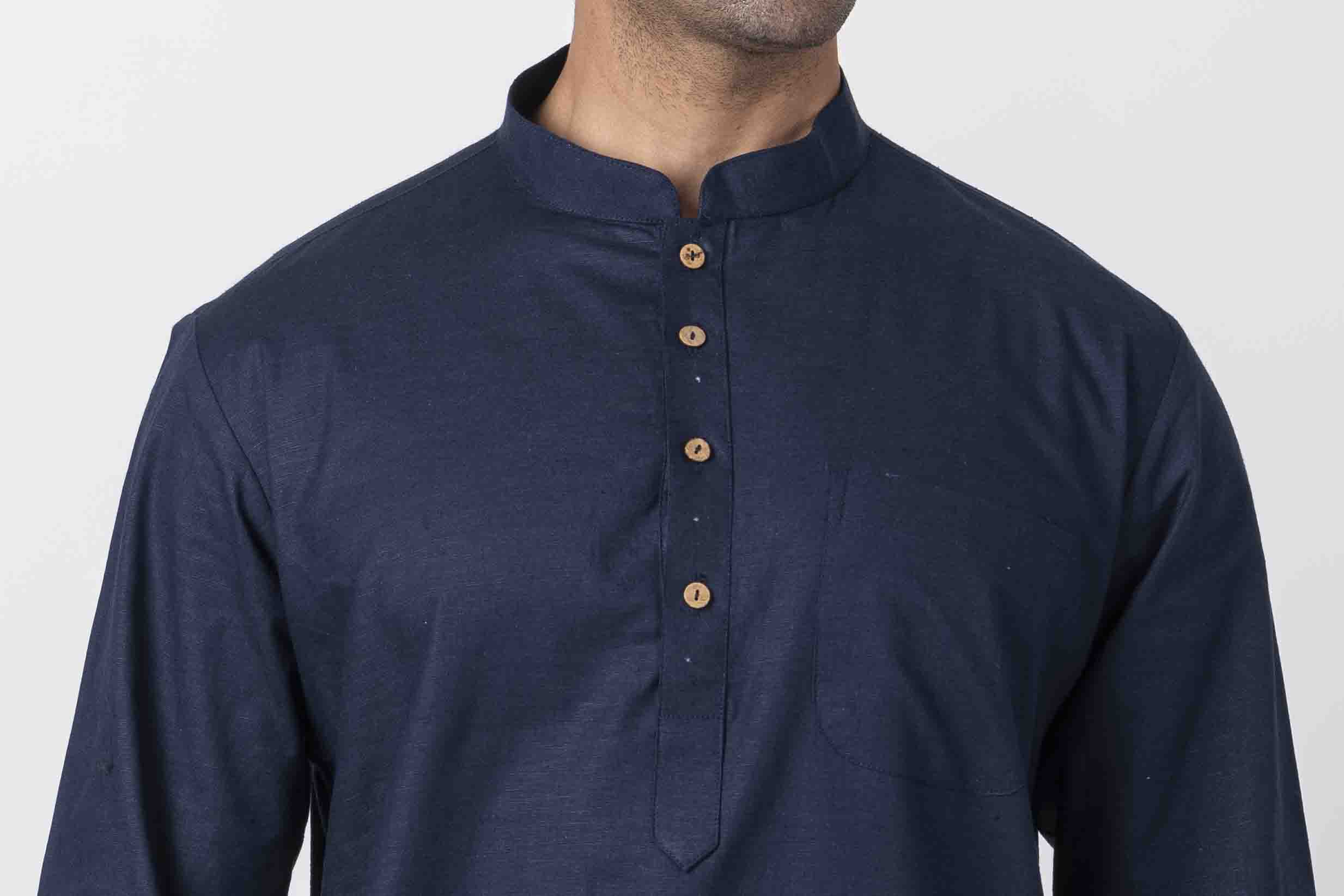 MLS COTTON KURTA ( MID LENGTH)