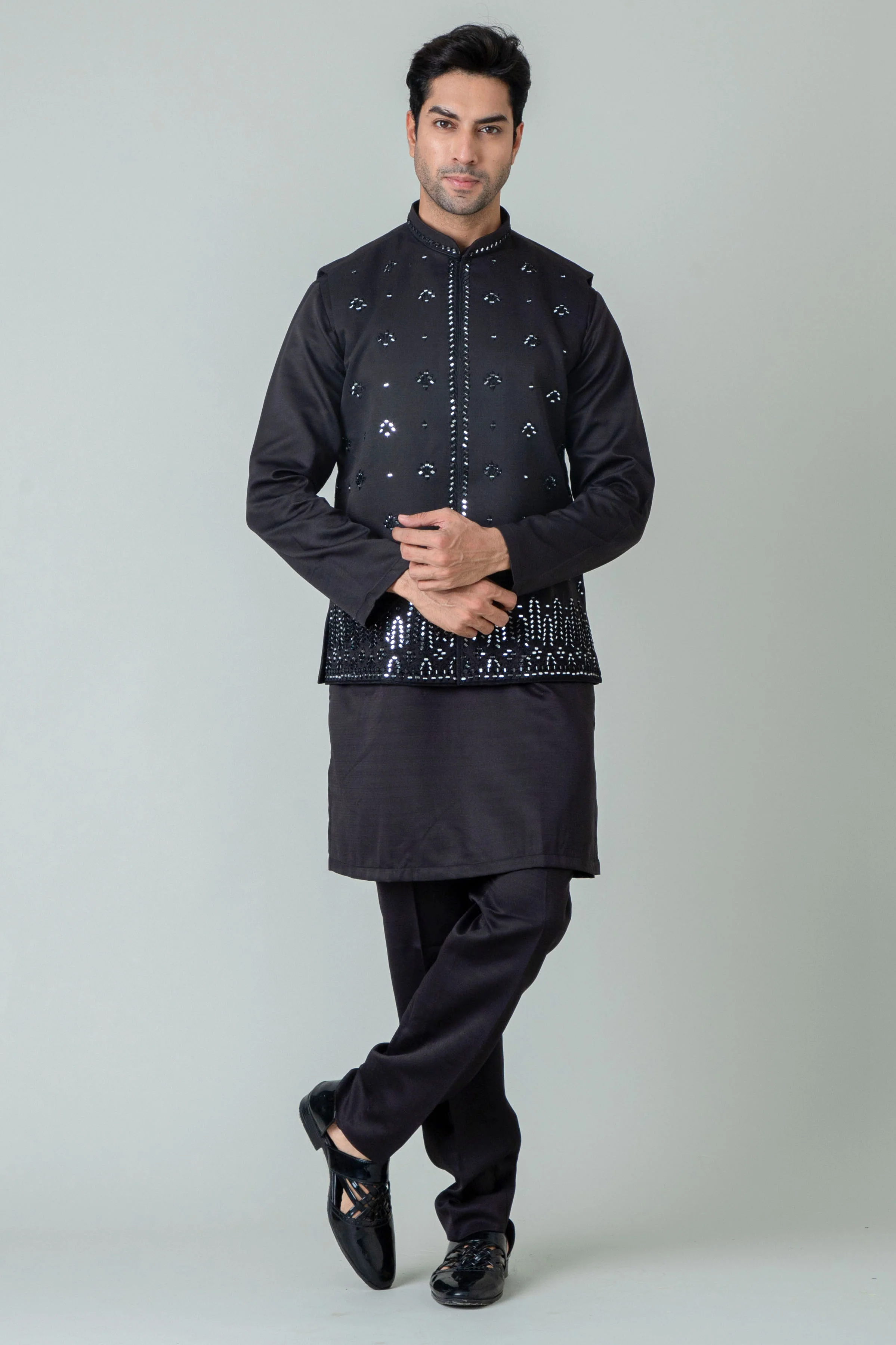 MLS KURTA JAWAHAR SET
