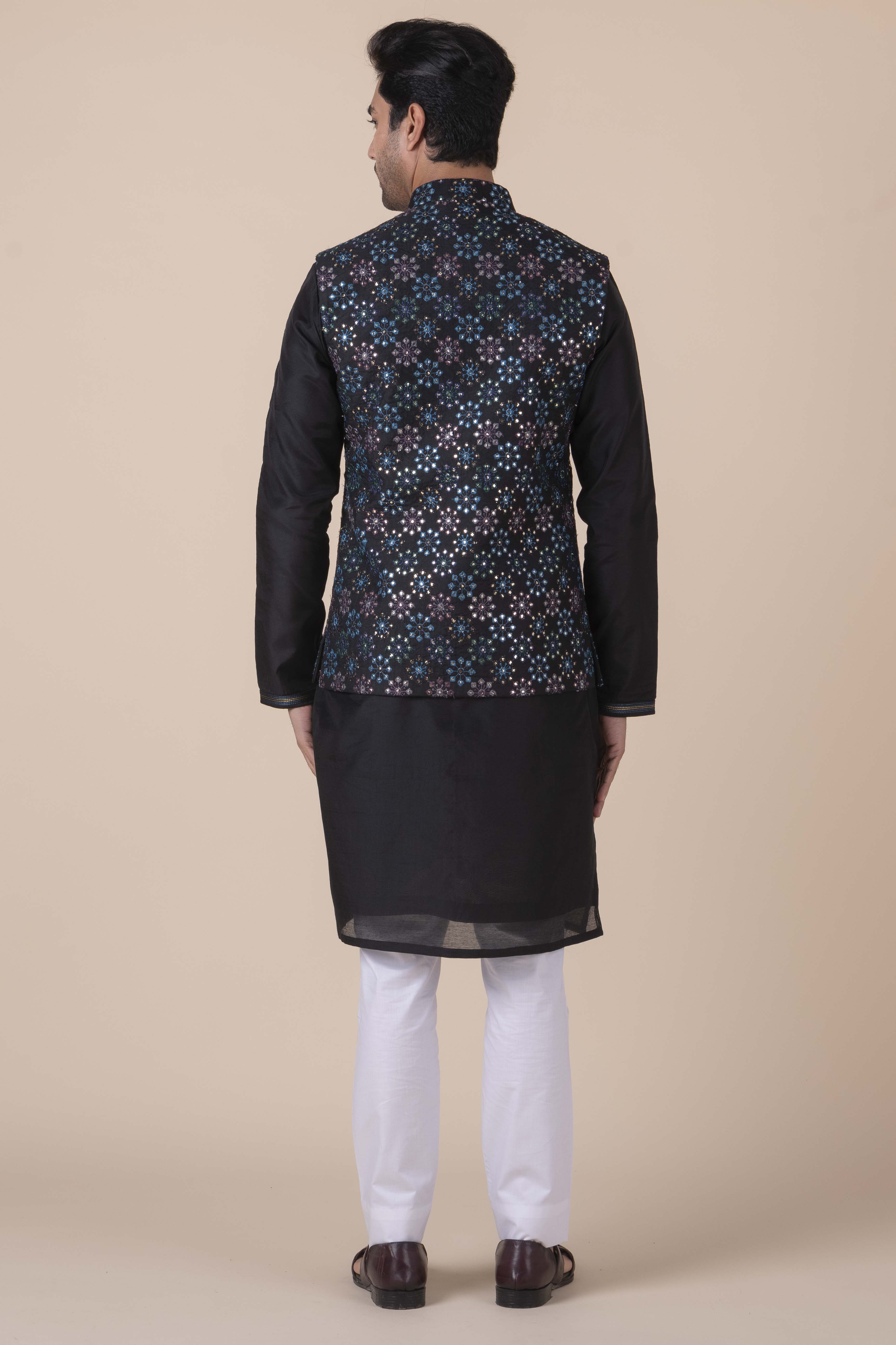 MLS KURTA JAWAHAR SET