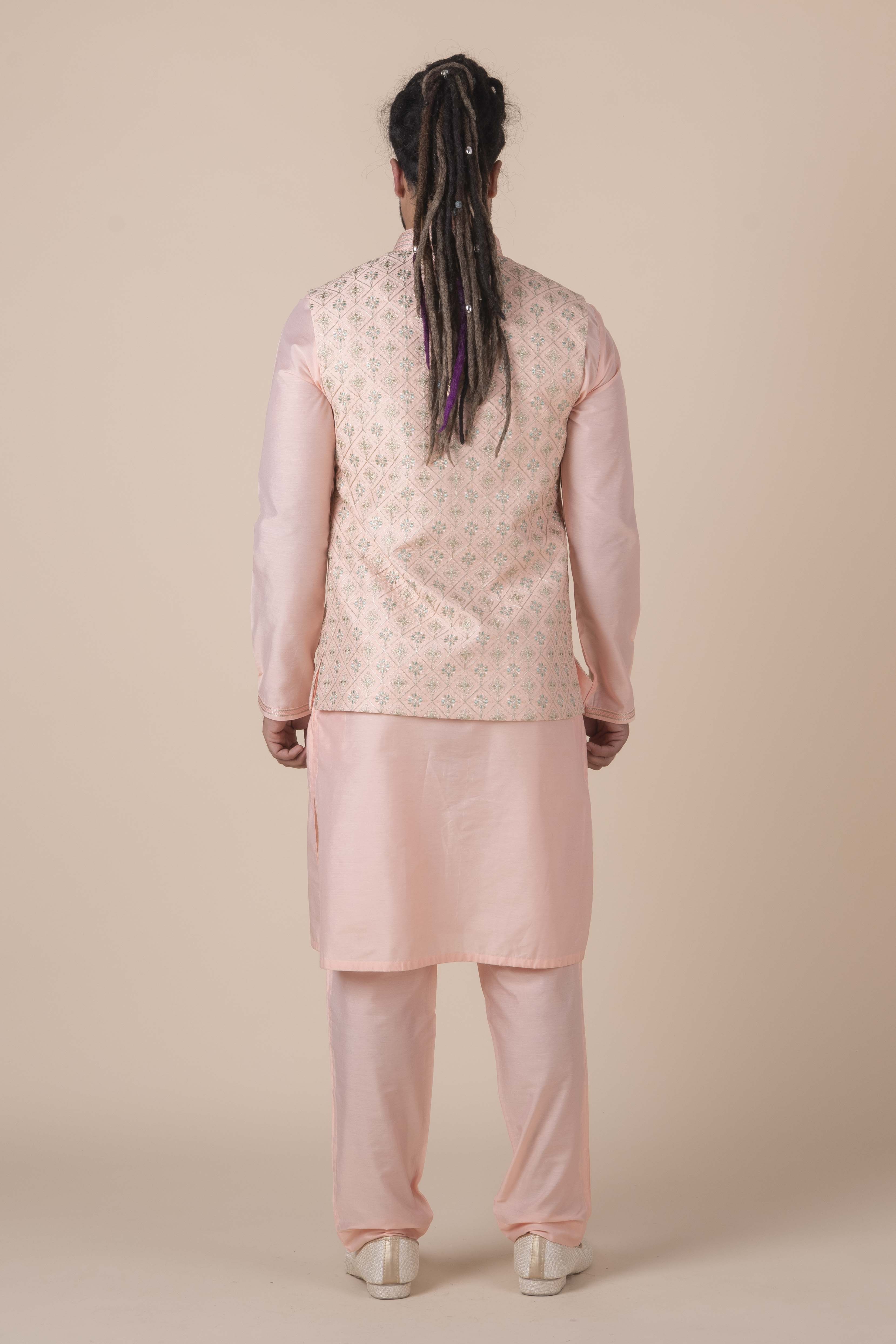 MLS KURTA JAWAHAR SET