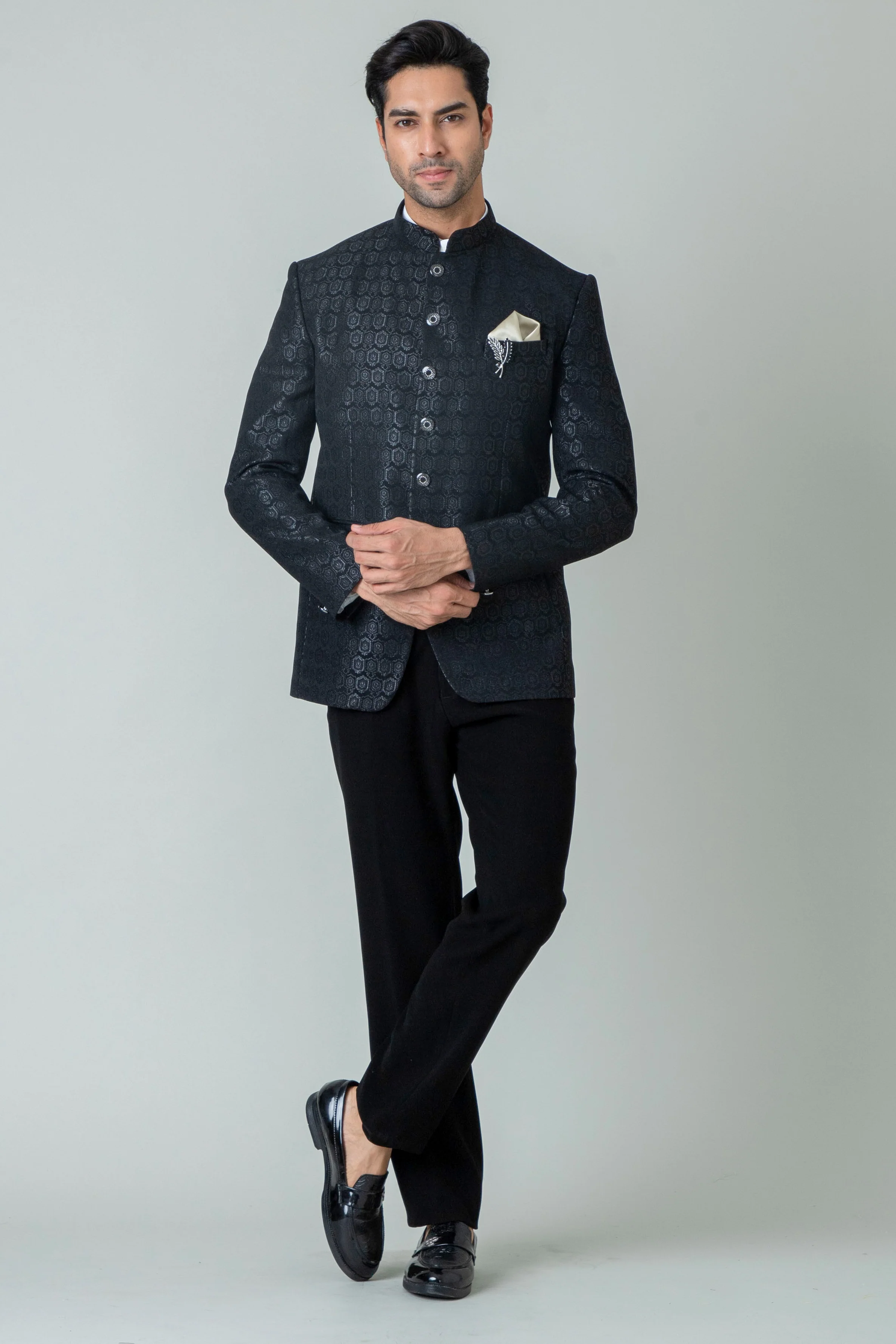MLS PRINTED JODHPURI SUIT