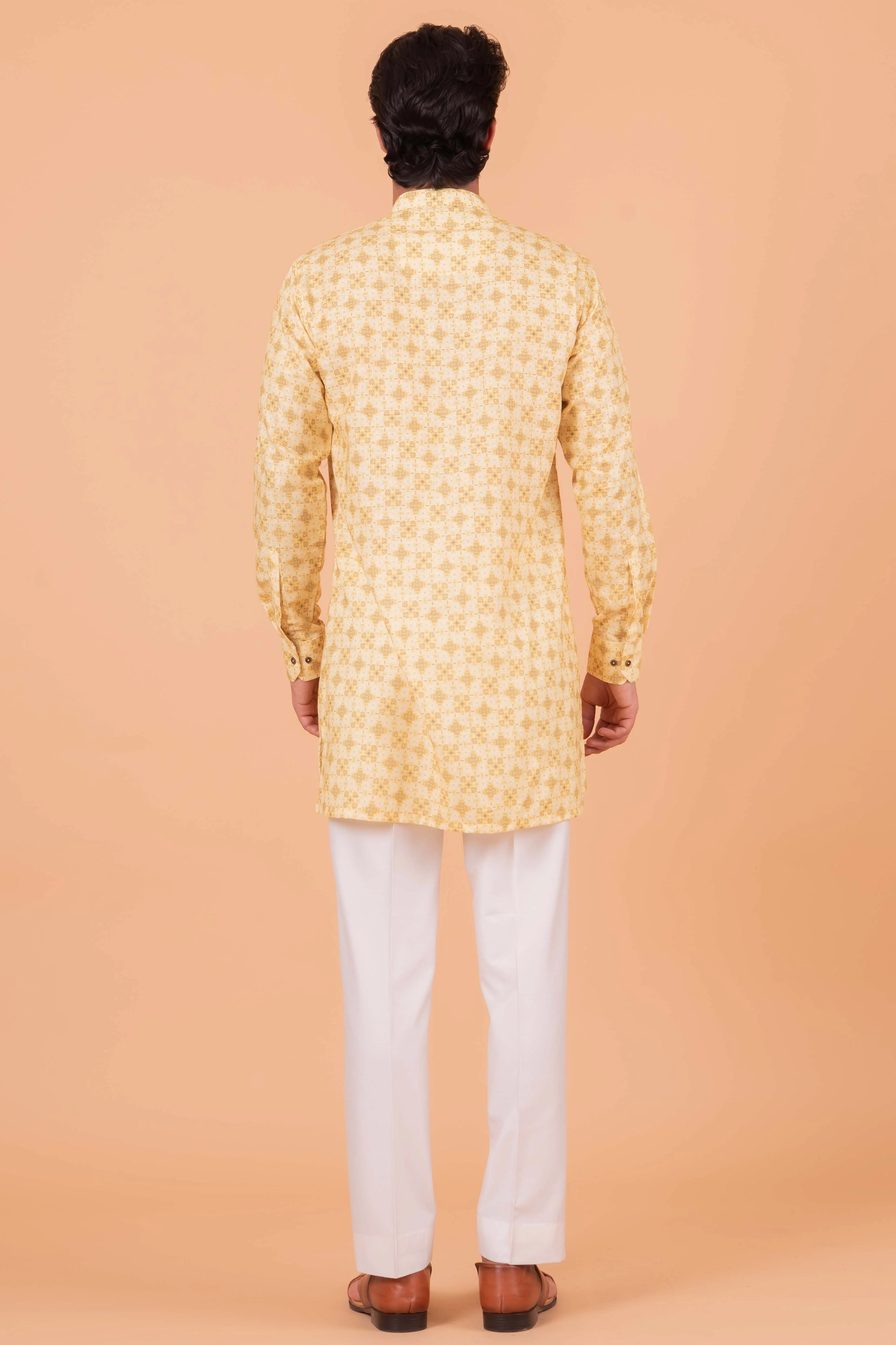 MLS COTTON KURTA (MID LENGTH)