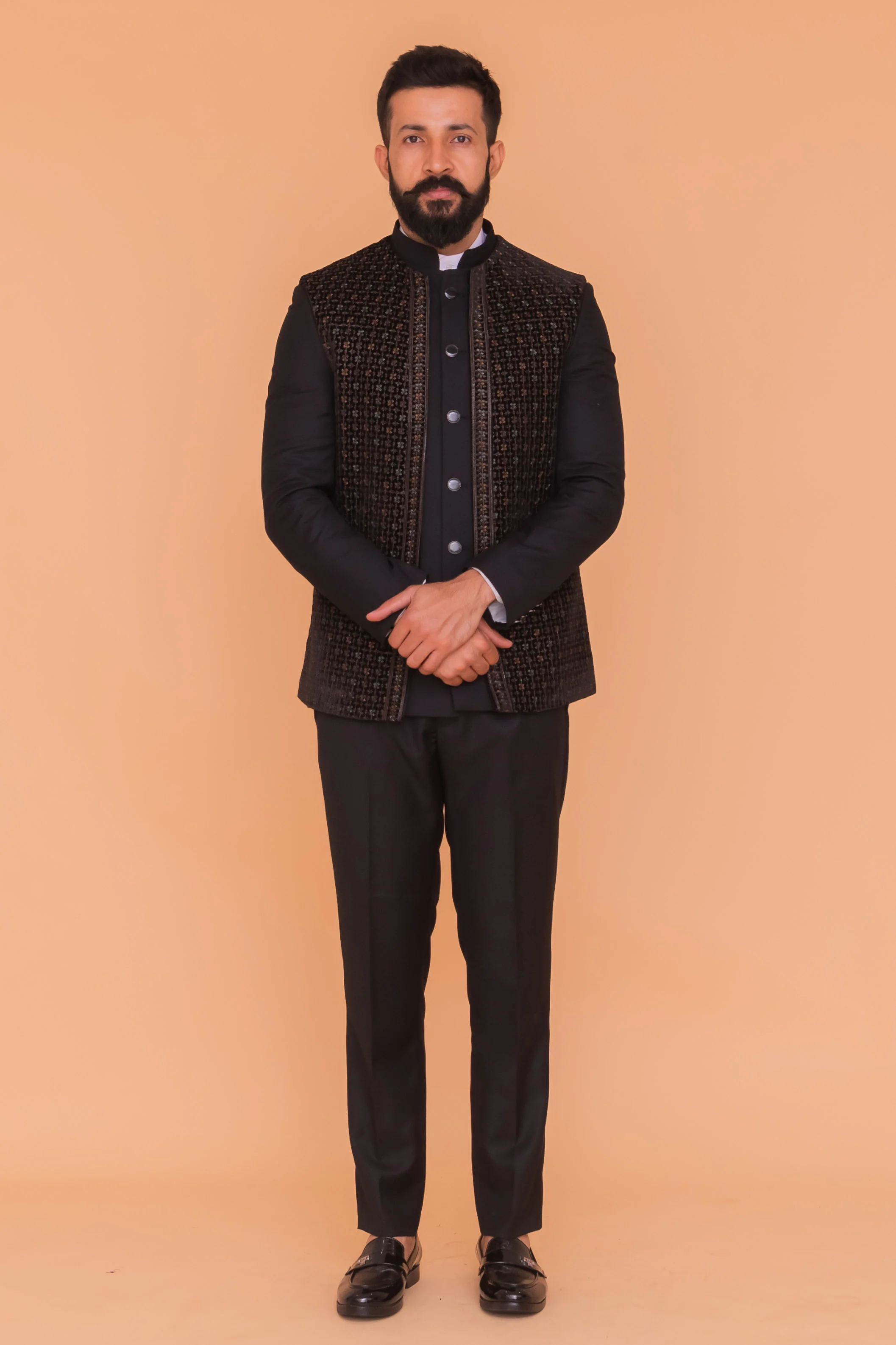 MLS JODHPURI SUIT 3 PCS