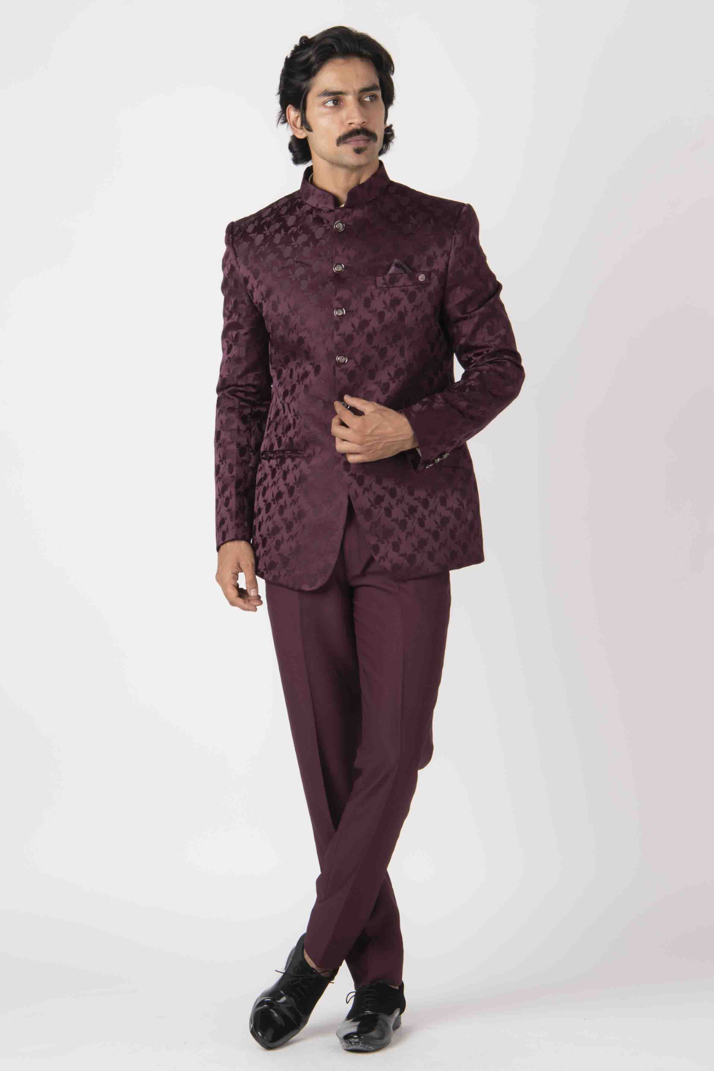 MLS PRINTED JODHPURI SUIT