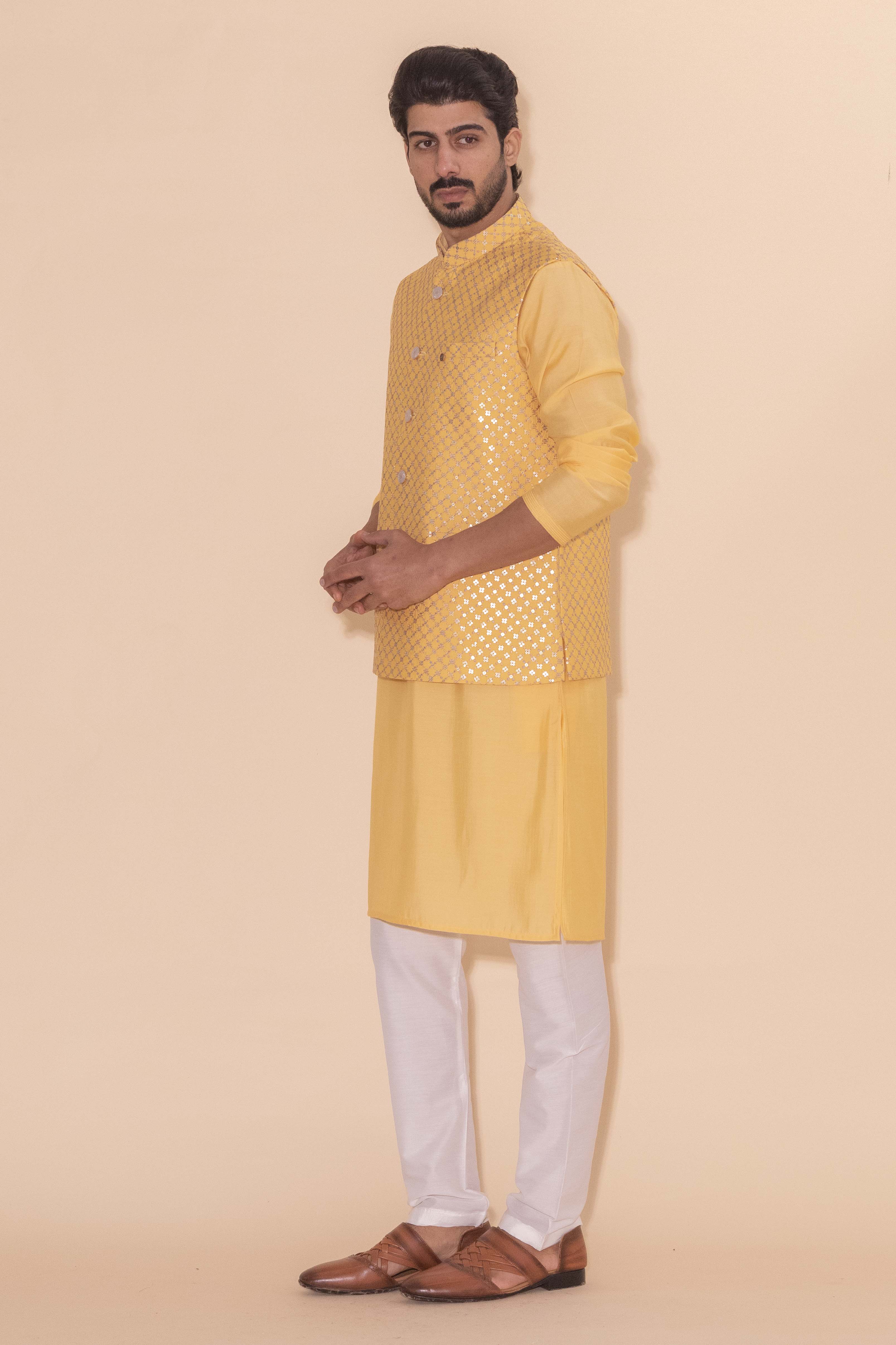 MLS KURTA JAWAHAR SET