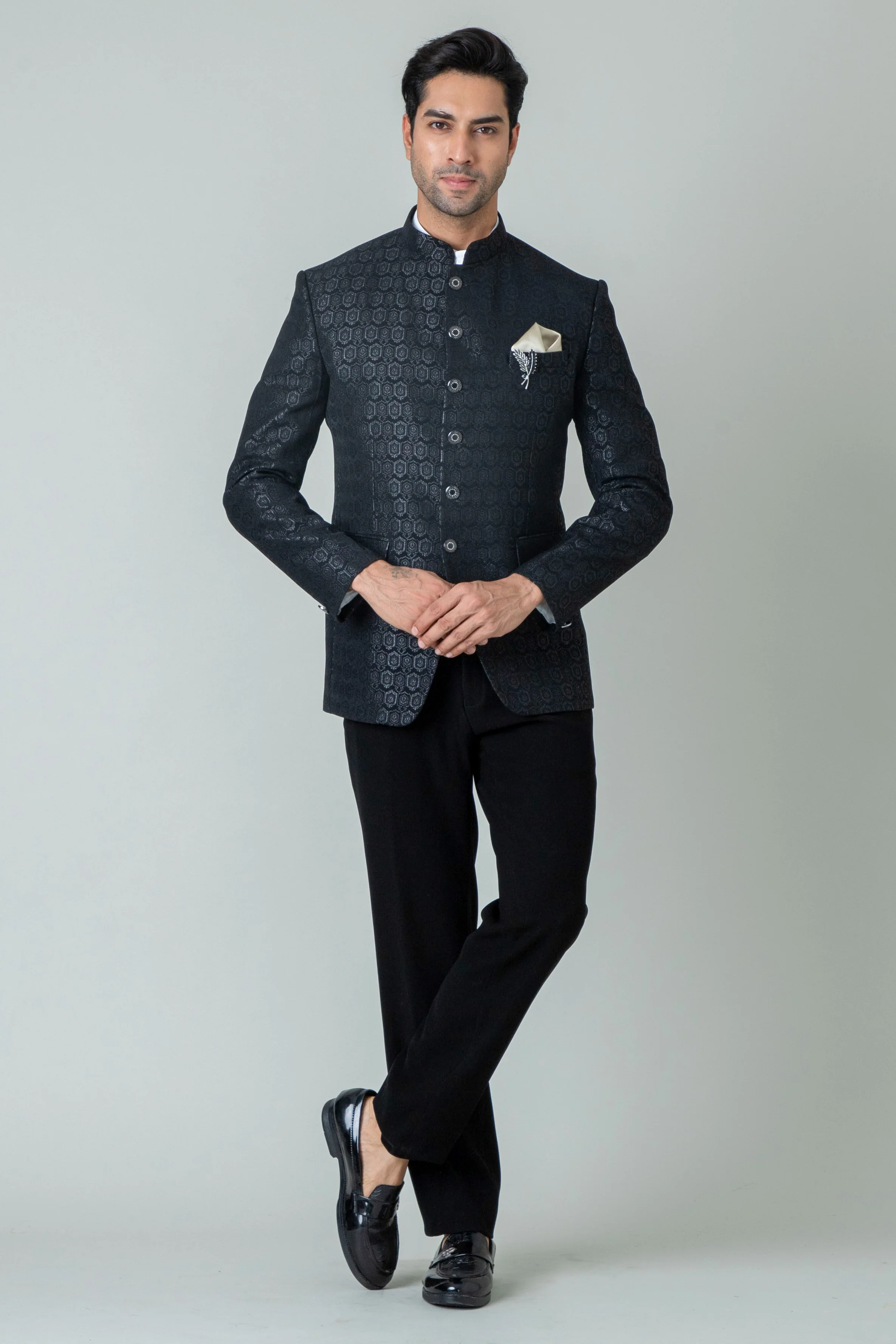 MLS PRINTED JODHPURI SUIT