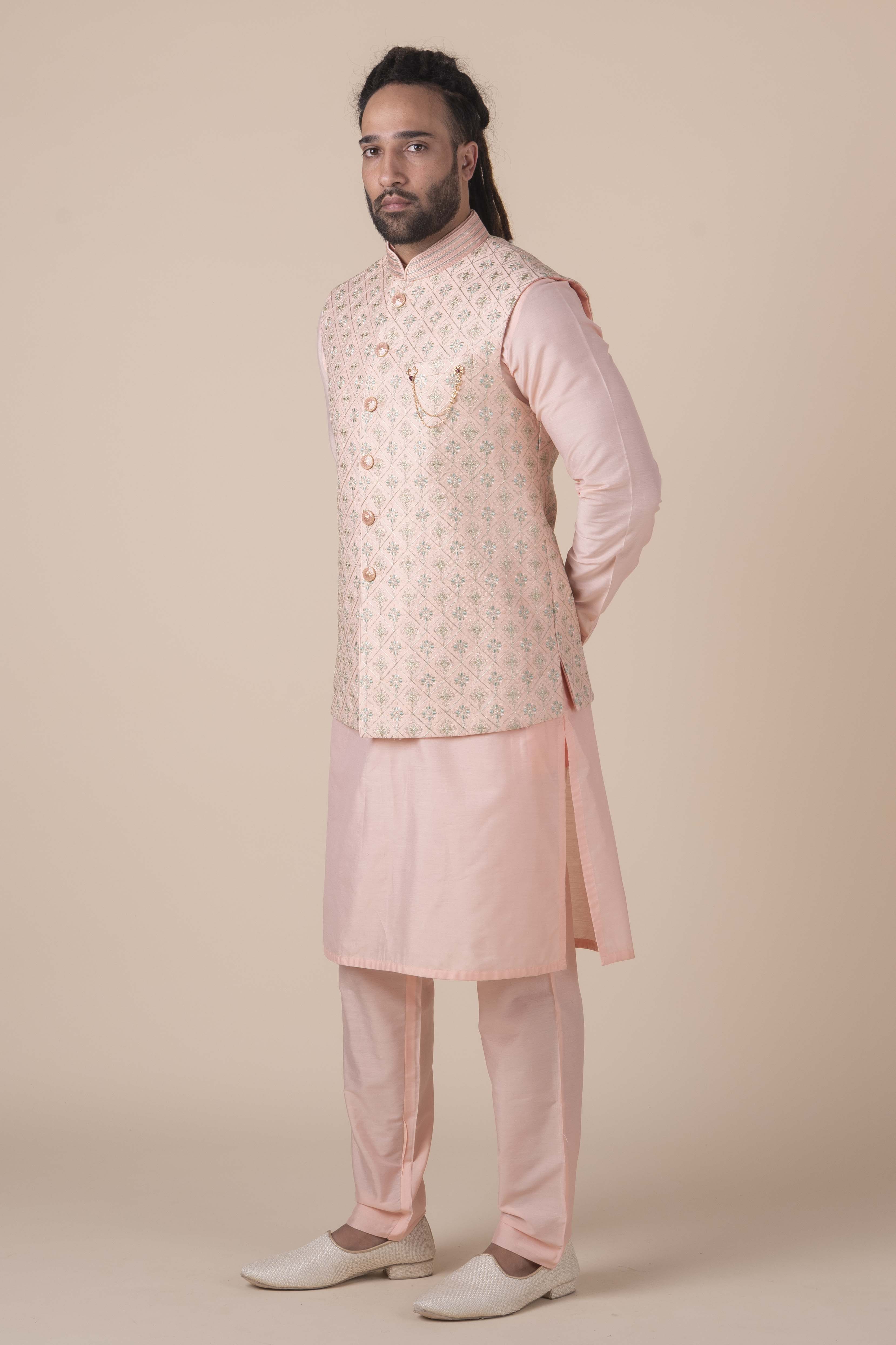 MLS KURTA JAWAHAR SET