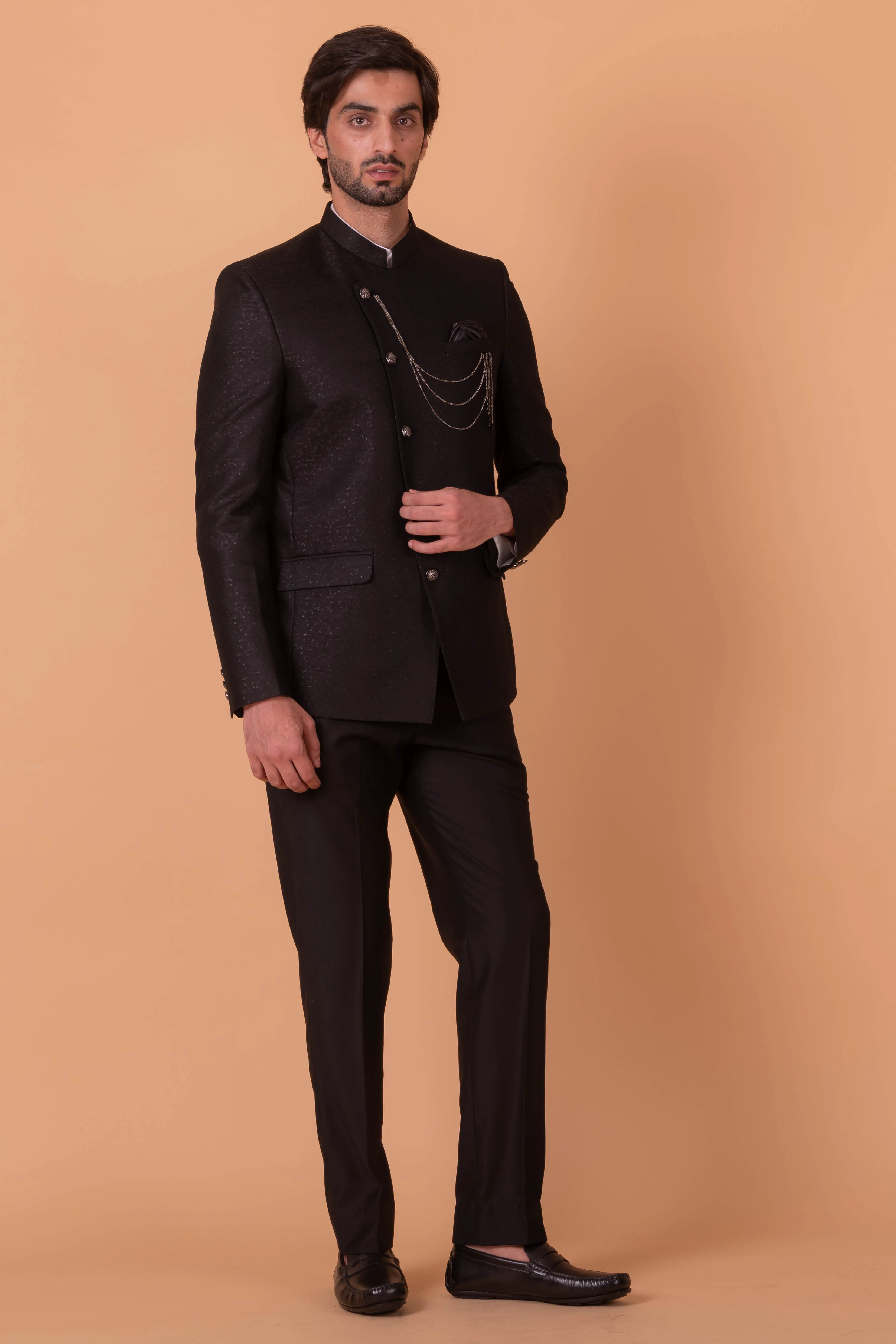 MLS PRINTED JODHPURI SUIT