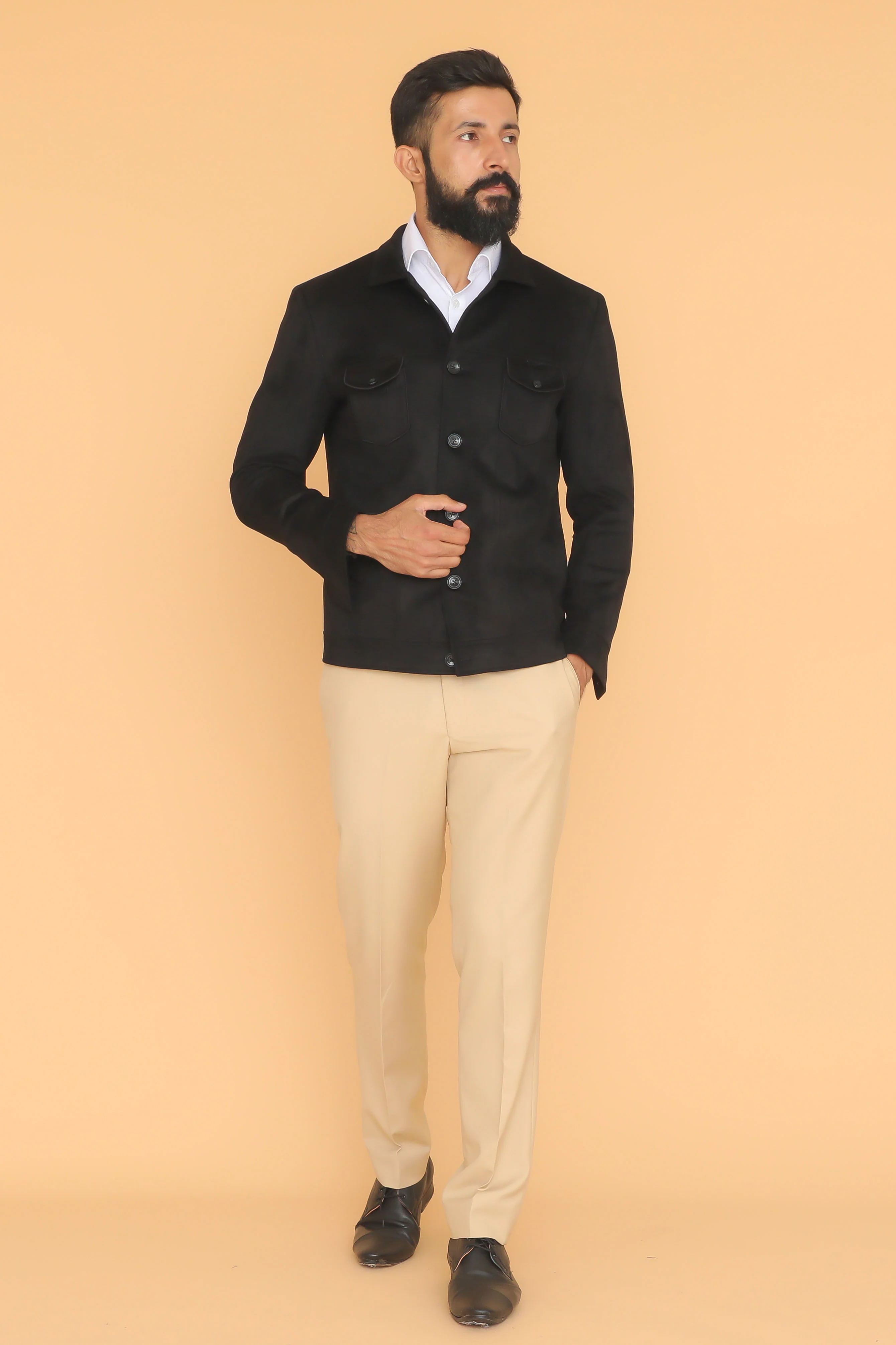 MLS SUEDE JACKET 1PC