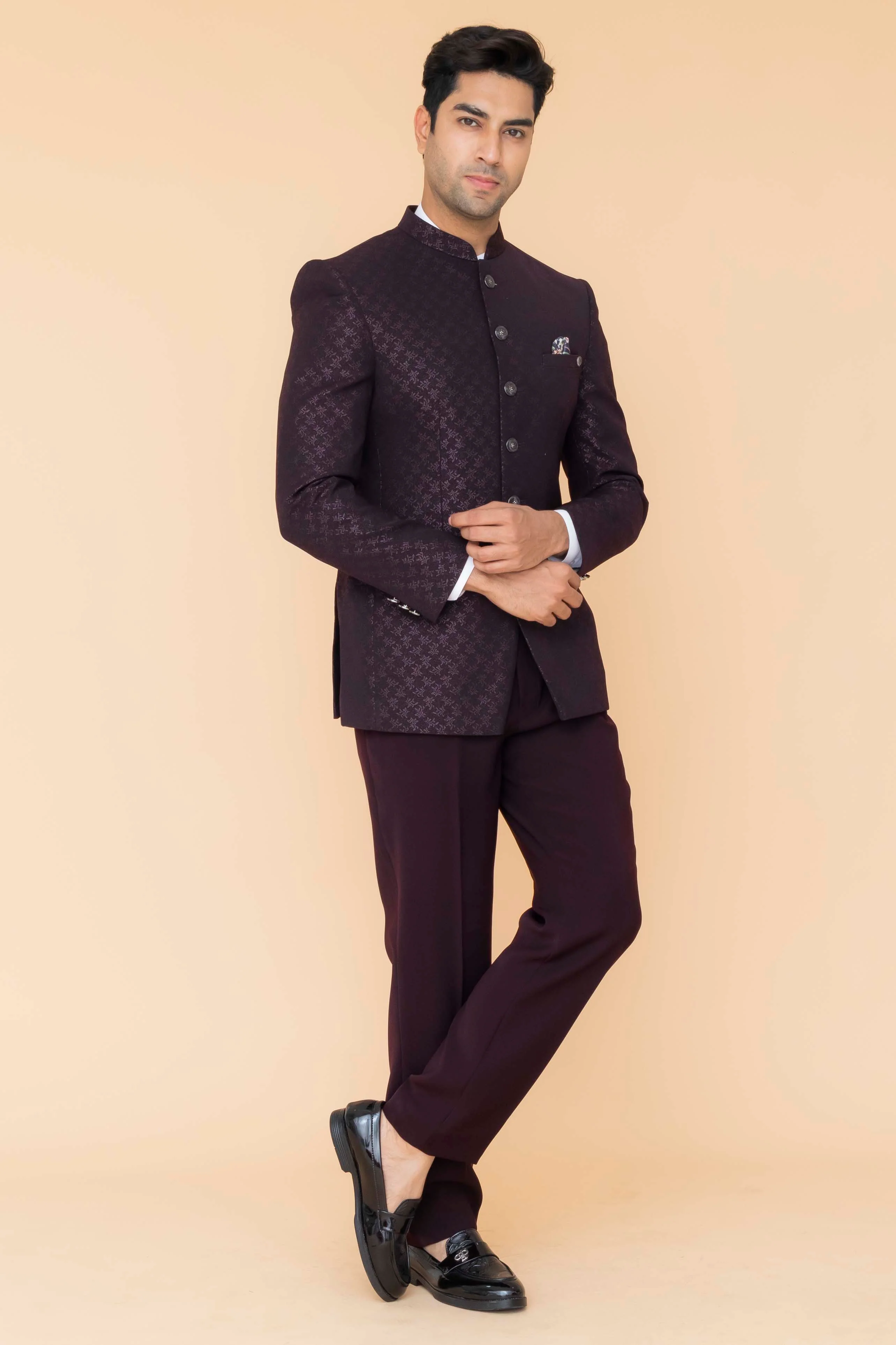 MLS PRINTED JODHPURI SUIT
