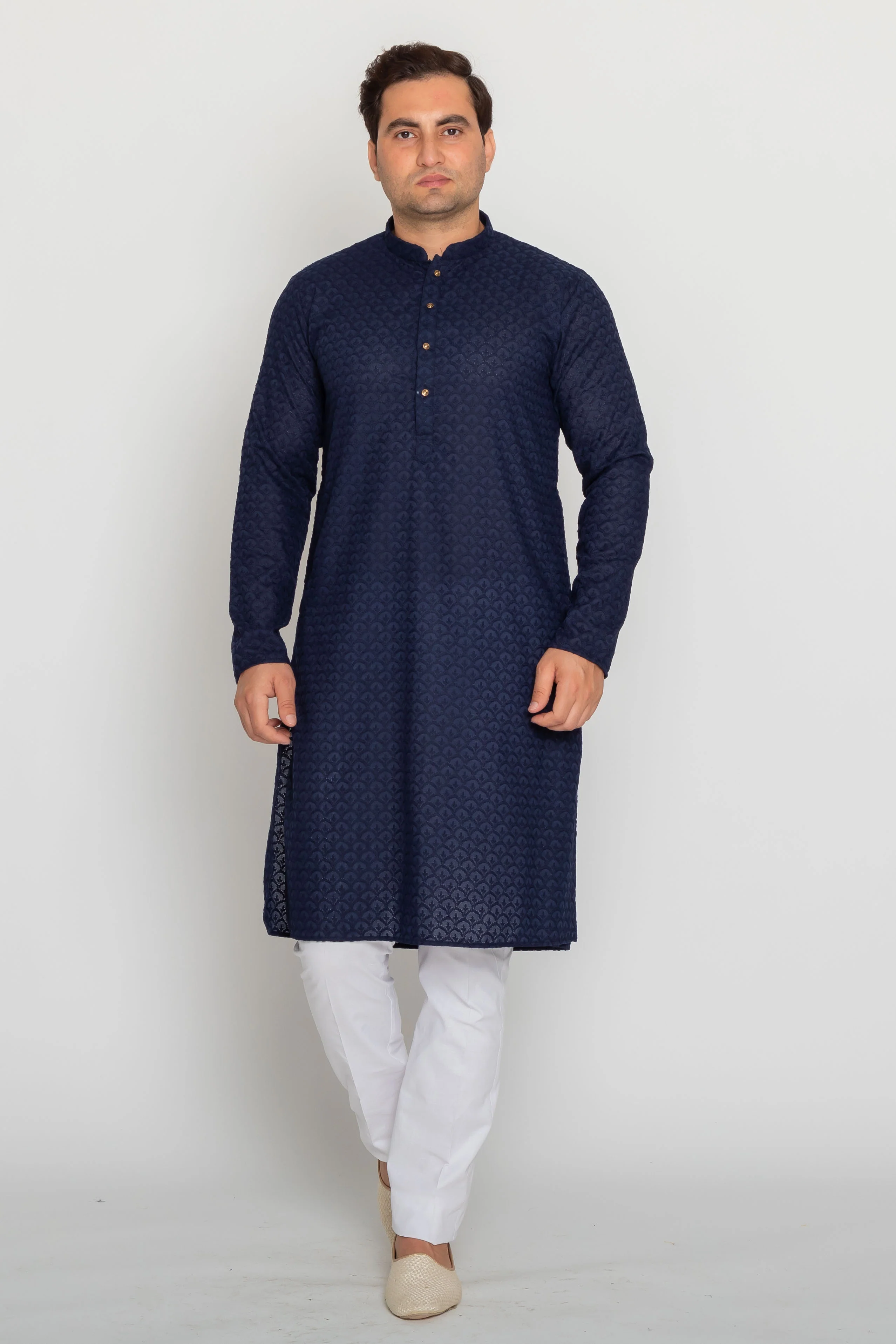 MLS CHIKANAKRI KURTA PAJAMA