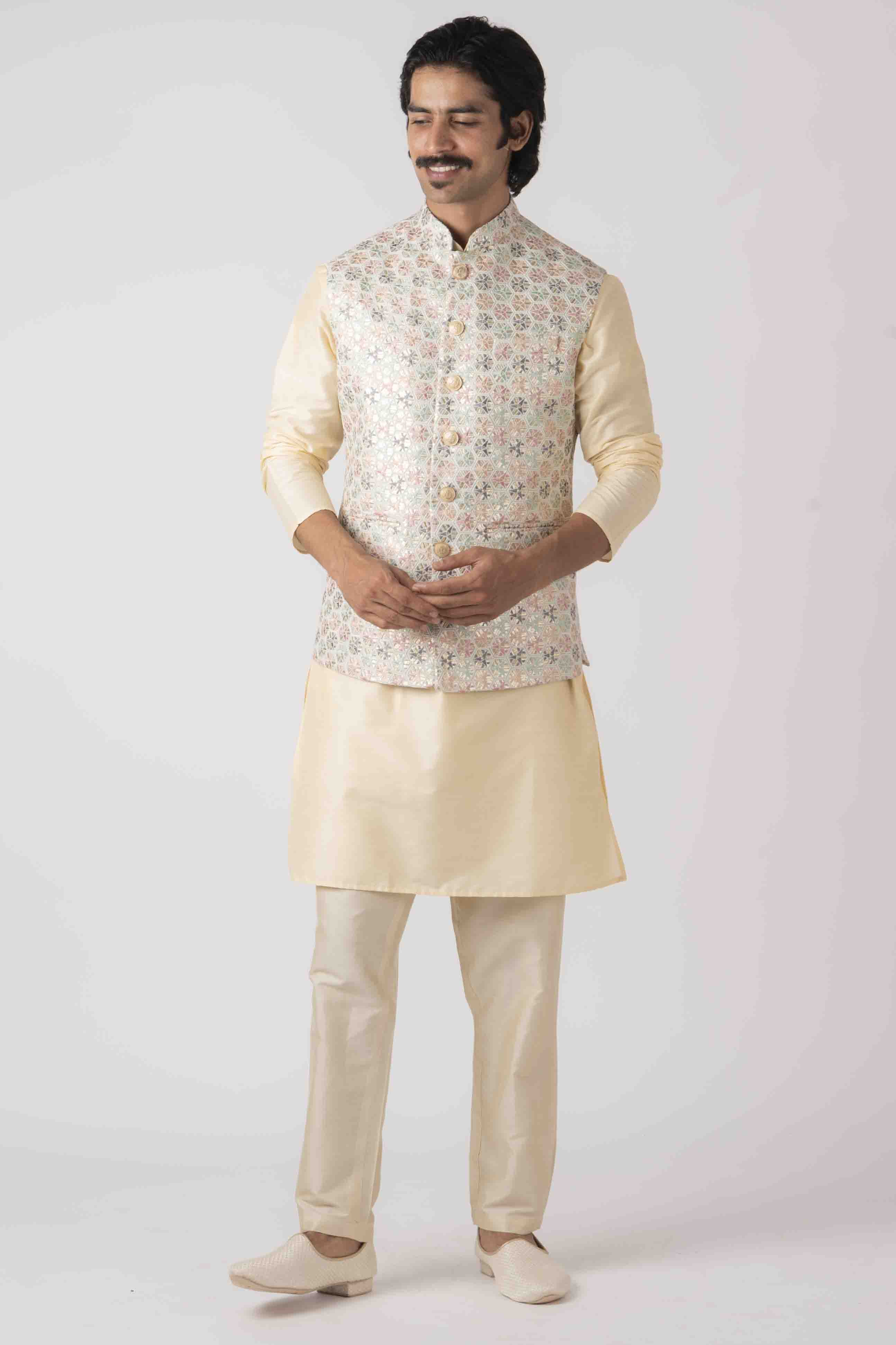 MLS EMBROIDERED JAWAHAR JACKET