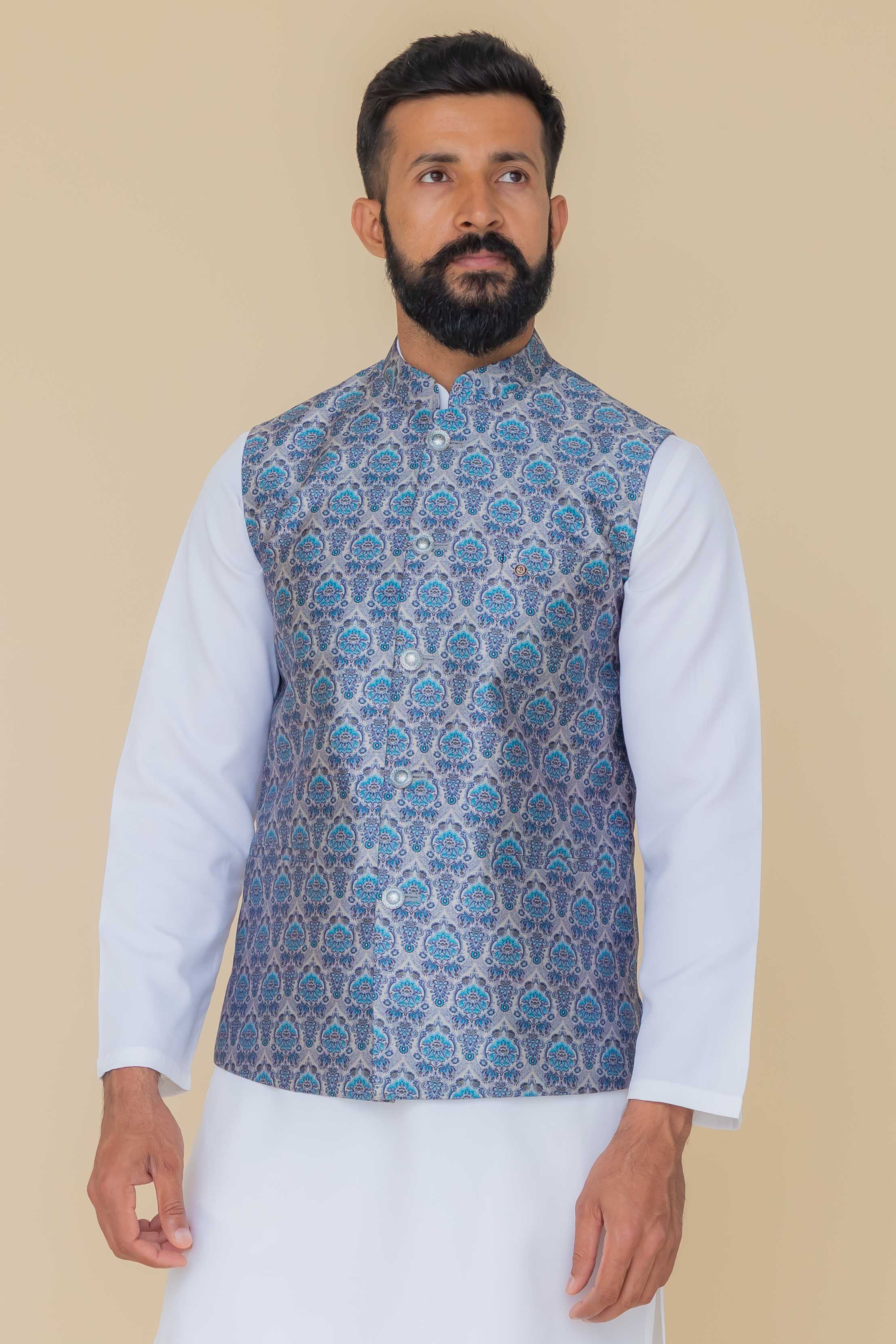 MLS PRINT JAWAHAR JACKET