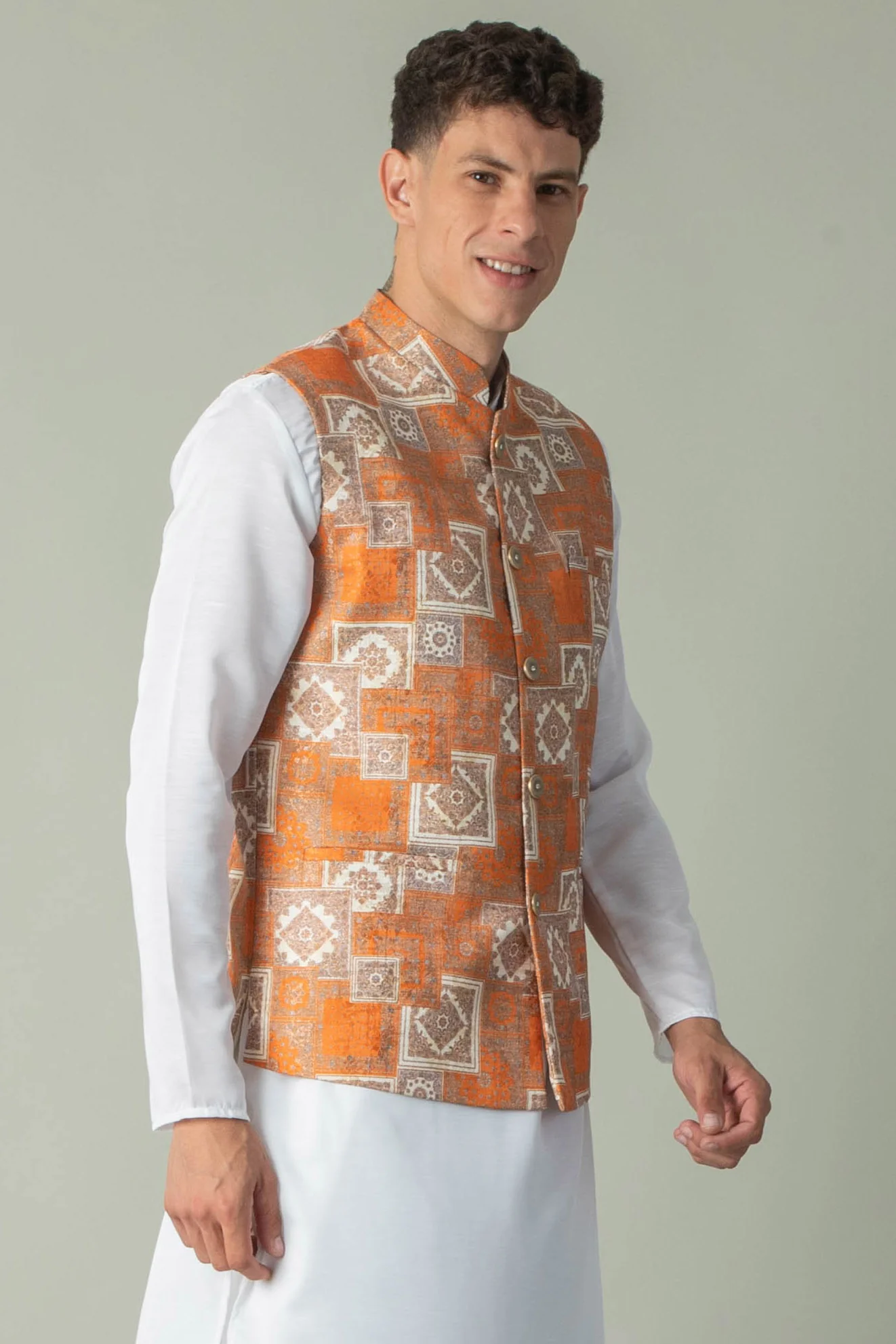 MLS PRINTED JAWAHAR JACKET