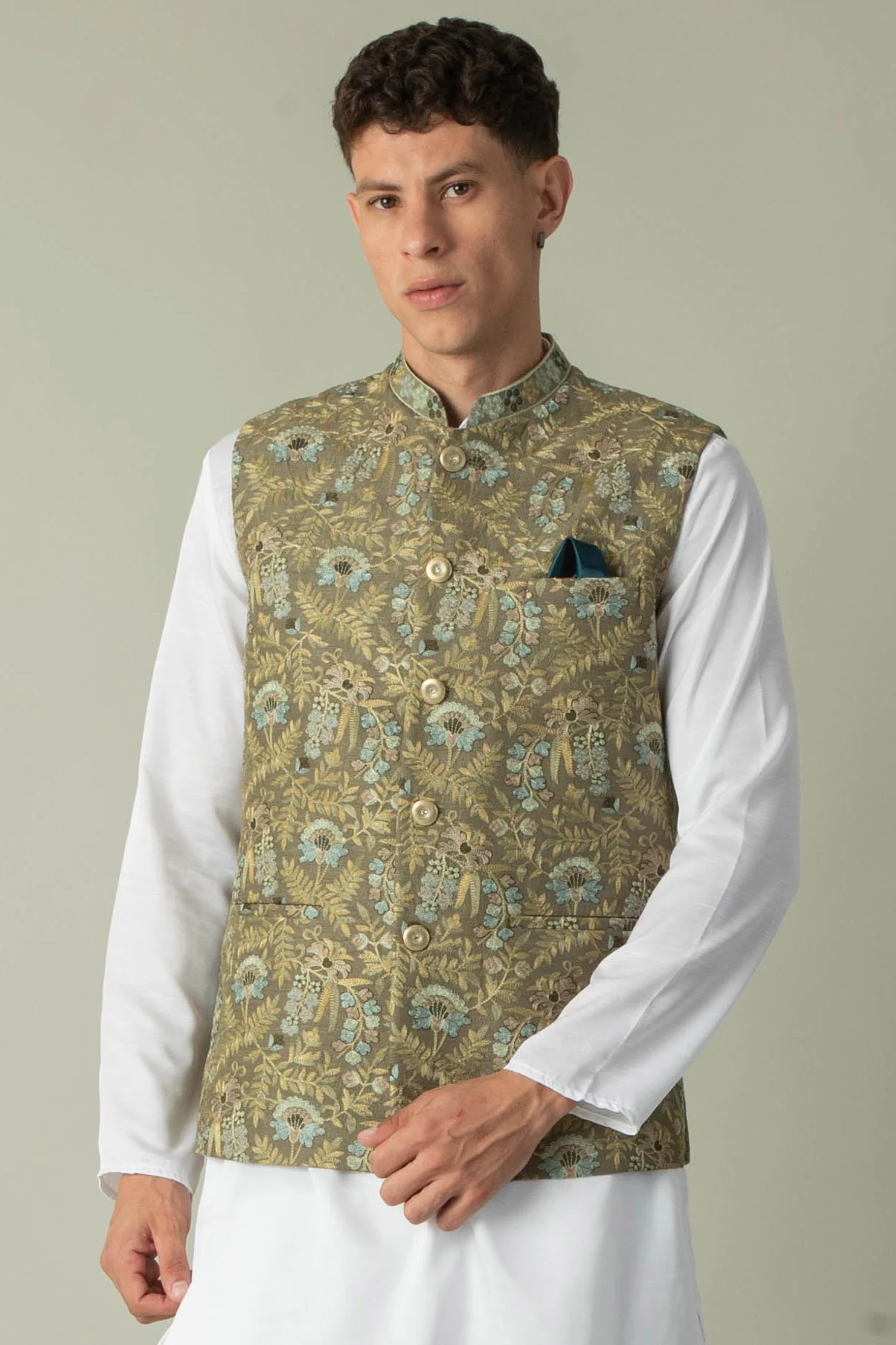 MLS EMBROIDERED JAWAHAR JACKET