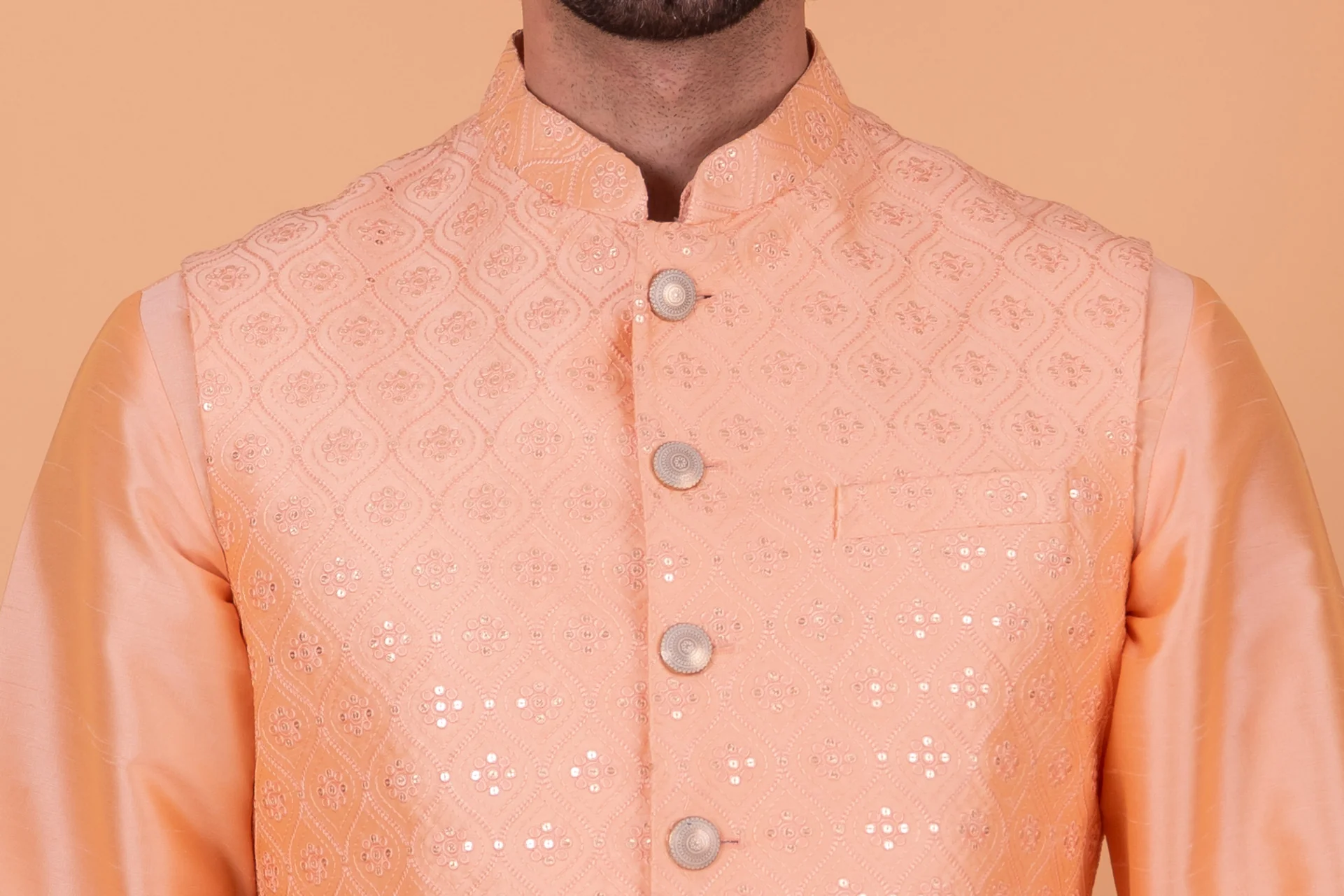 MLS KURTA JAWAHAR SET