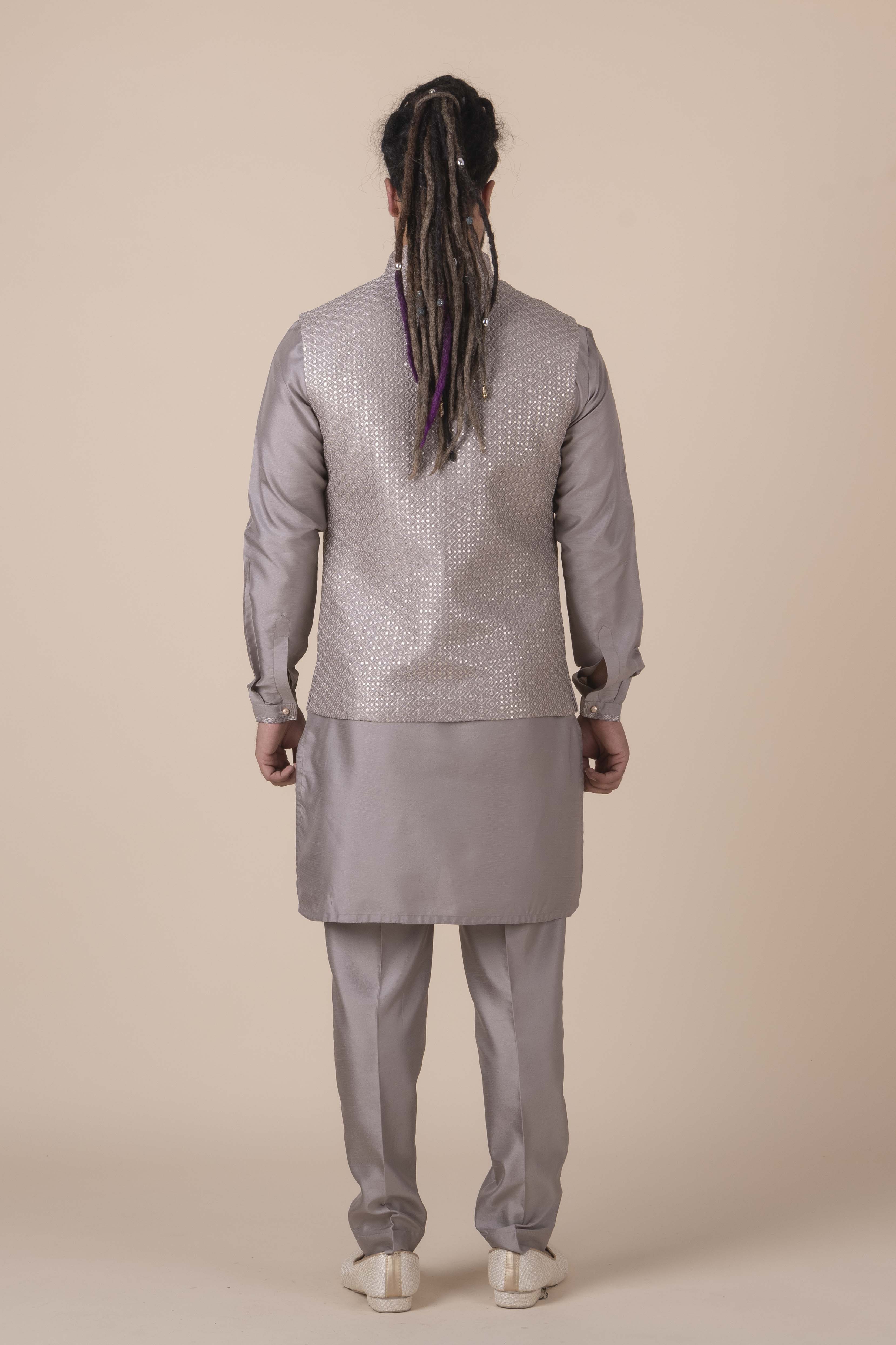 MLS KURTA JAWAHAR SET