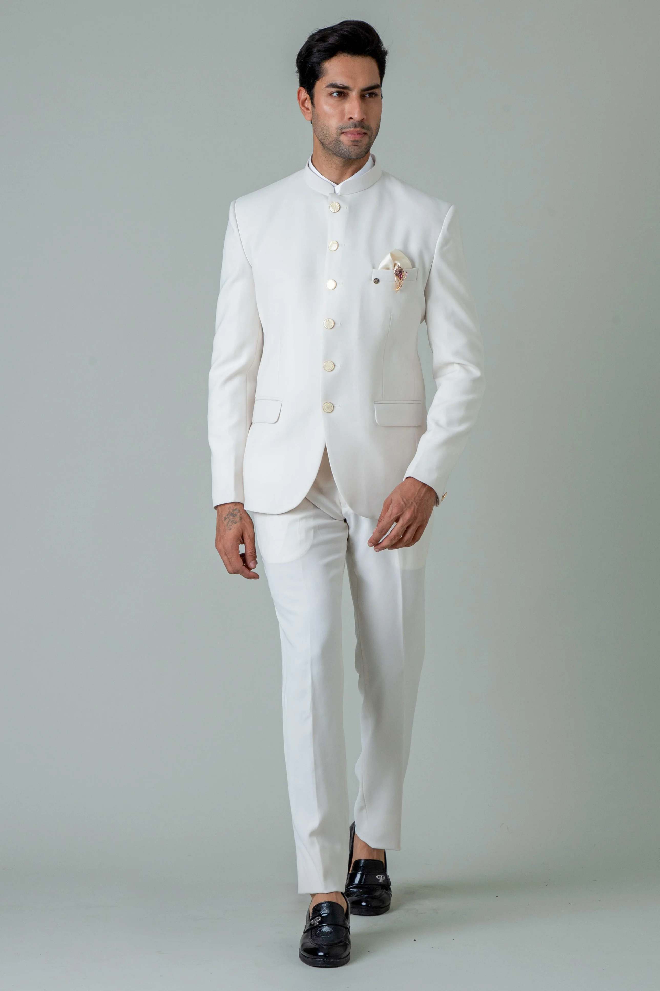 MLS PLAIN JODHPURI SUIT