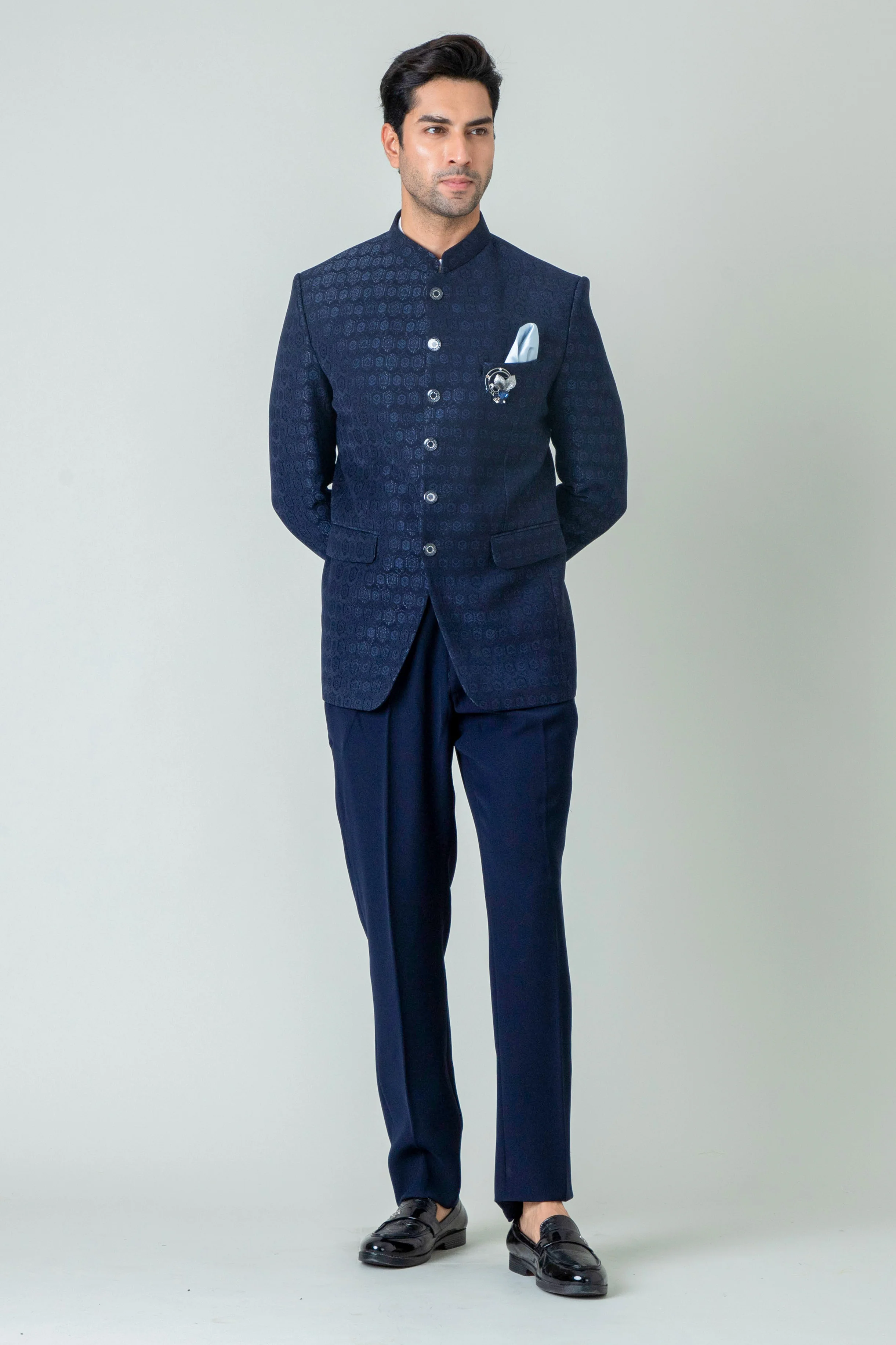 MLS PRINTED JODHPURI SUIT