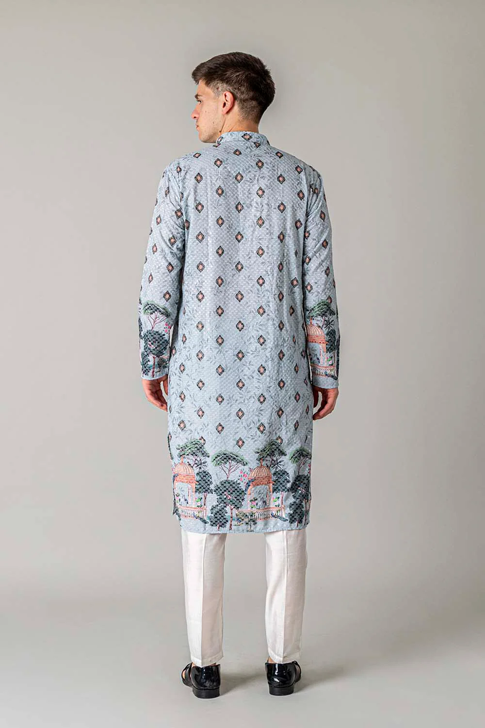 MLS PRINTED KURTA PAJAMA