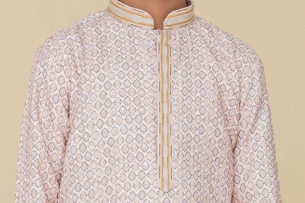 MLS PRINTED KIDS KURTA PAJAMA