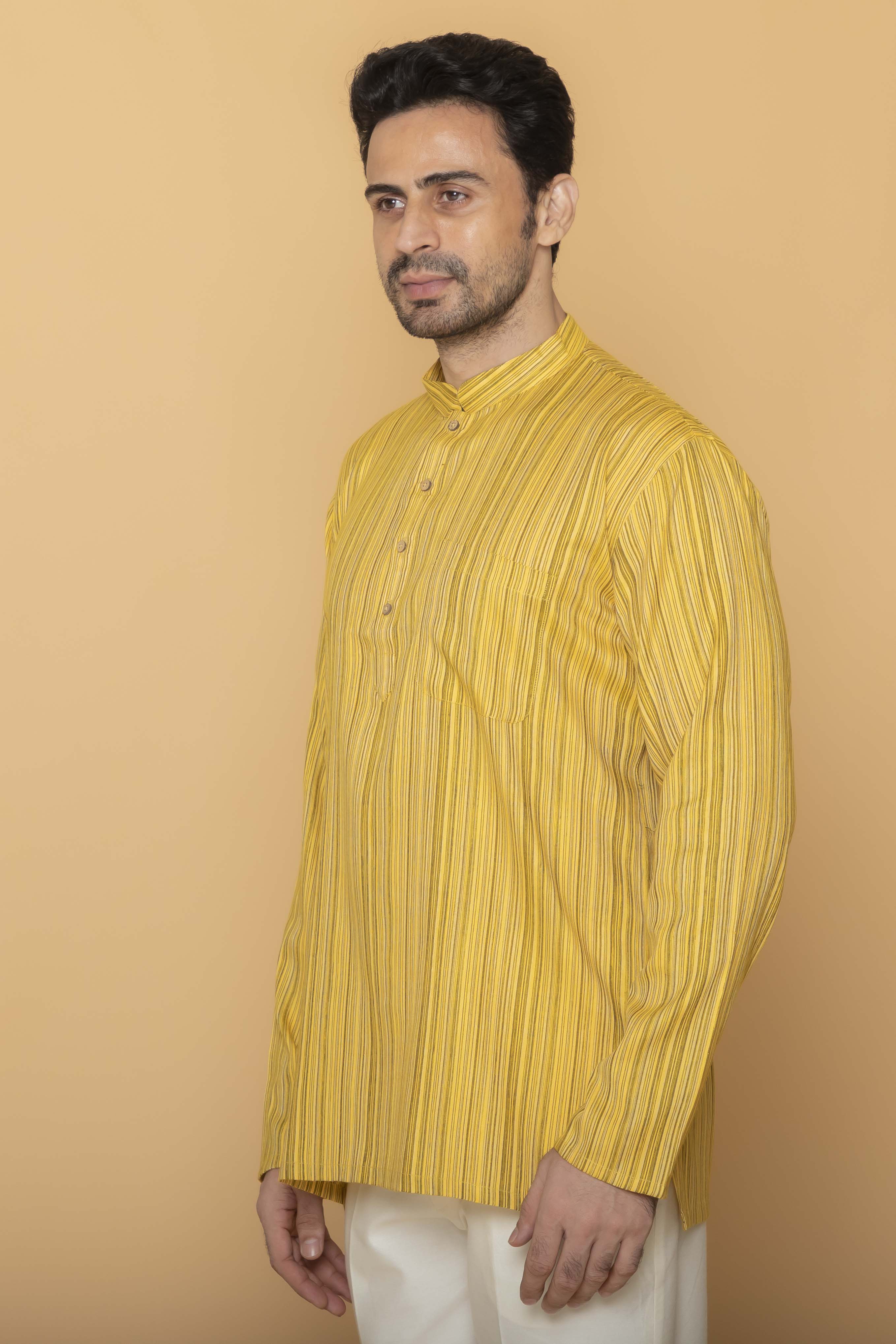 MLS SHORT KURTA FULL SLEEVES